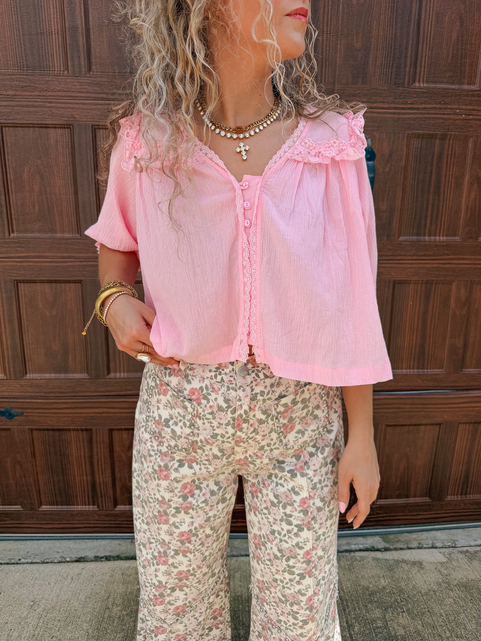 Timeless Classic Top in Pink