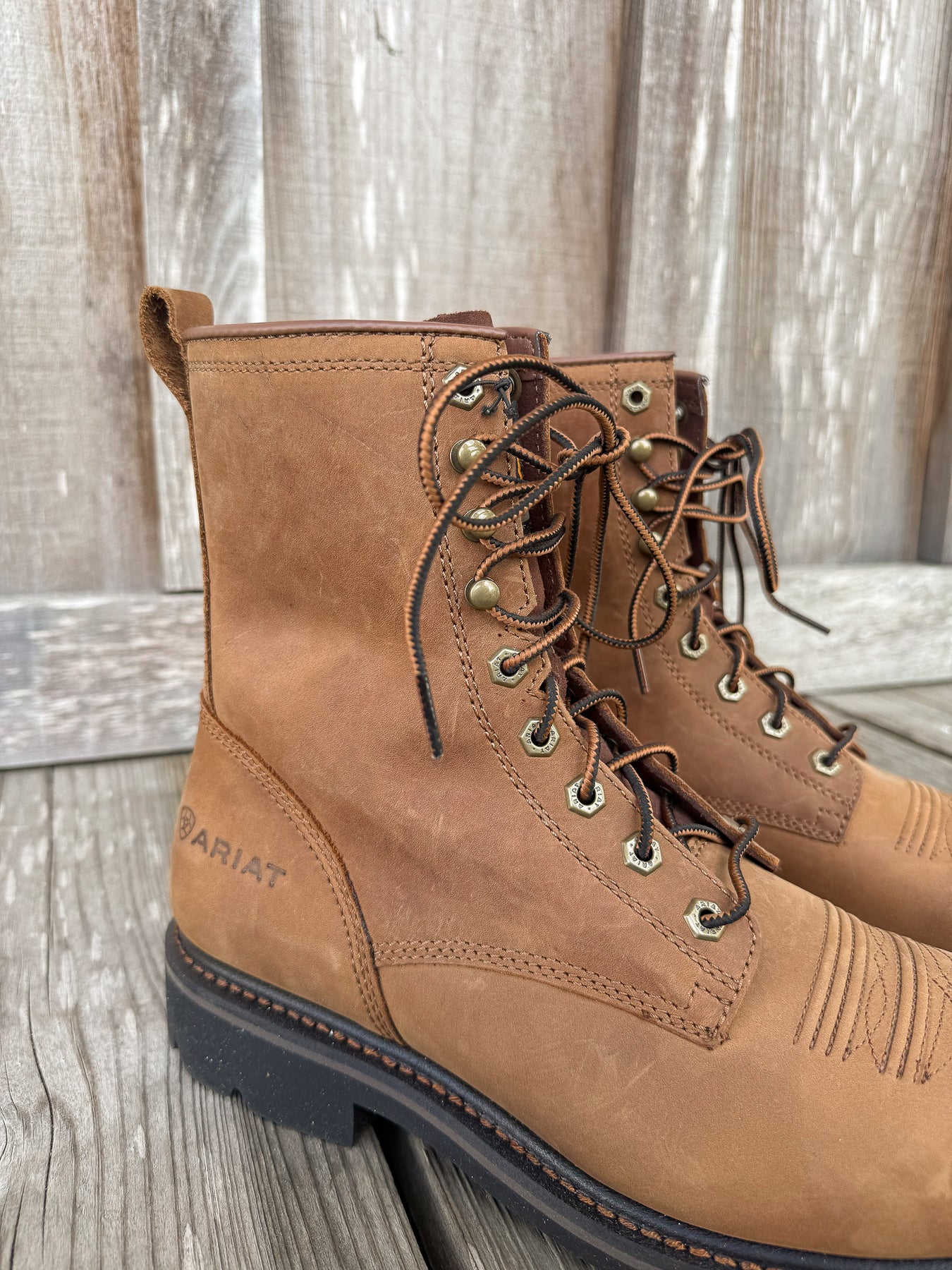 Ariat Cascade Mens Ariat Lace Up Boots Ariat Cascade Steel Toe