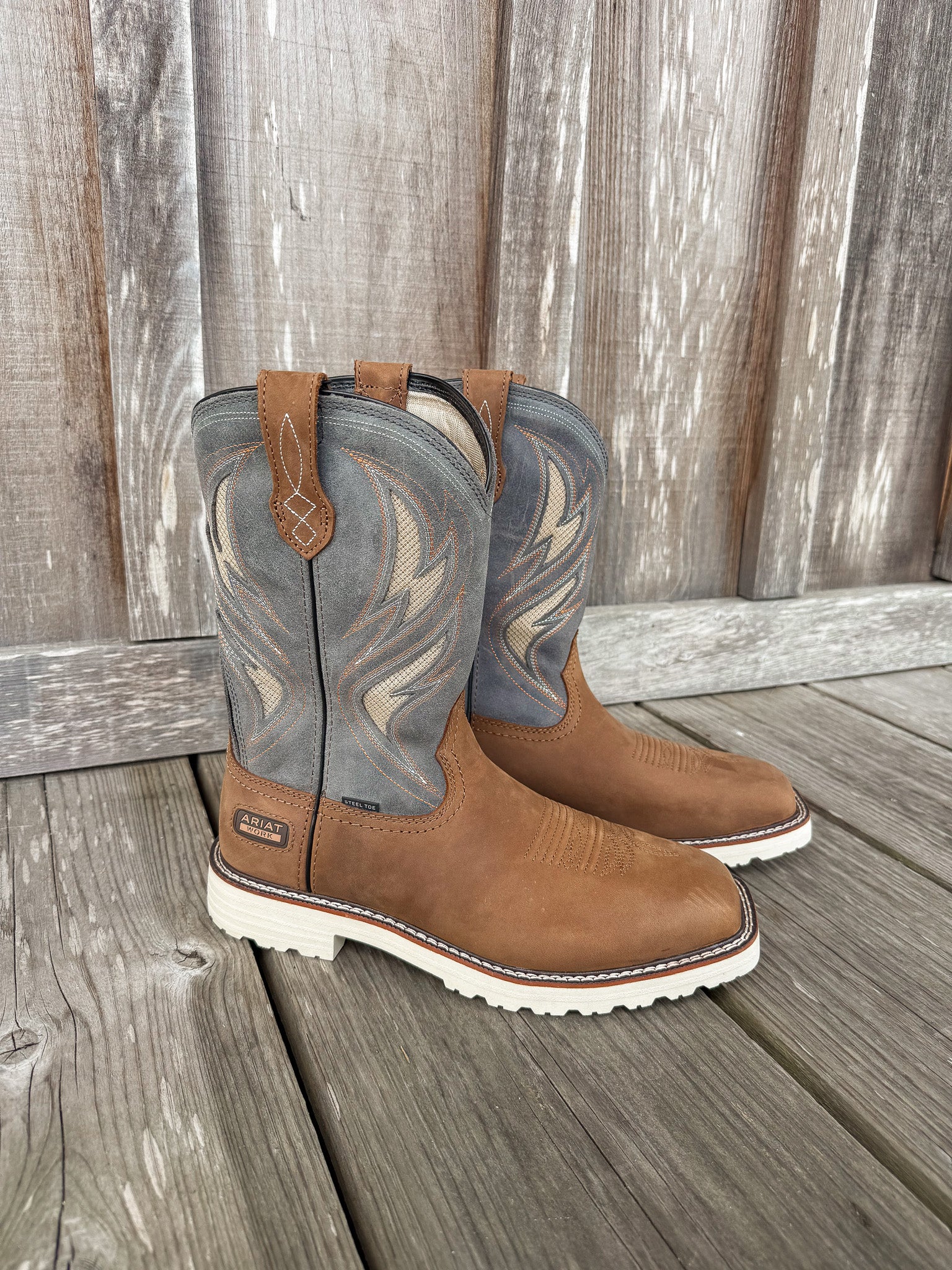 Men's Ariat Activator VentTEK Square Steel Toe Work Boots