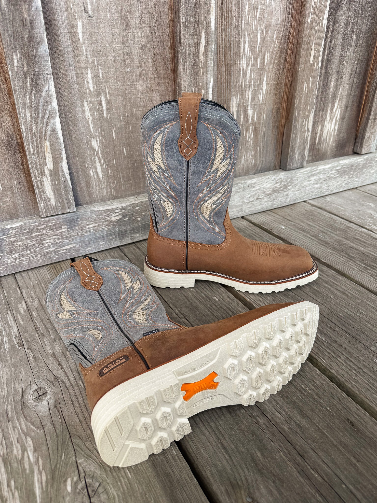 Men's Ariat Activator VentTEK Square Steel Toe Work Boots