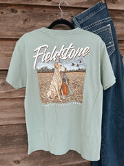 Fieldstone Dove Field T-Shirt in Bay