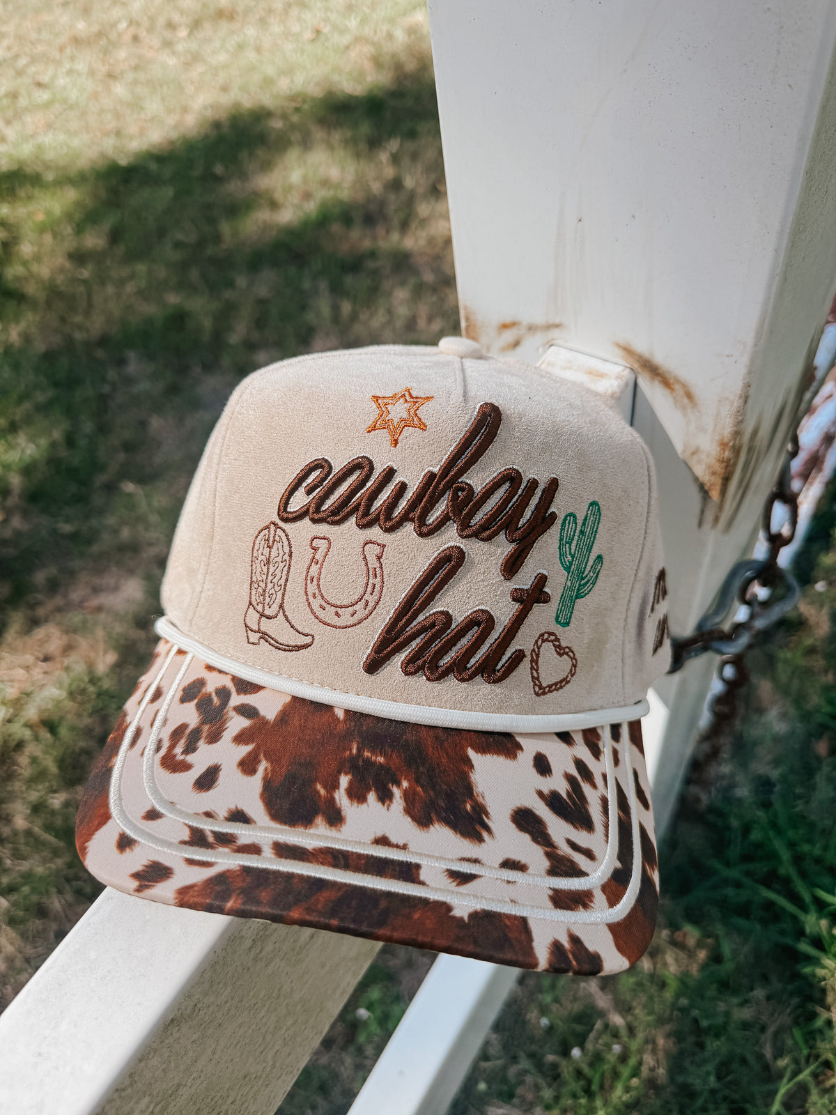 Cowboy Hat Trucker Cap