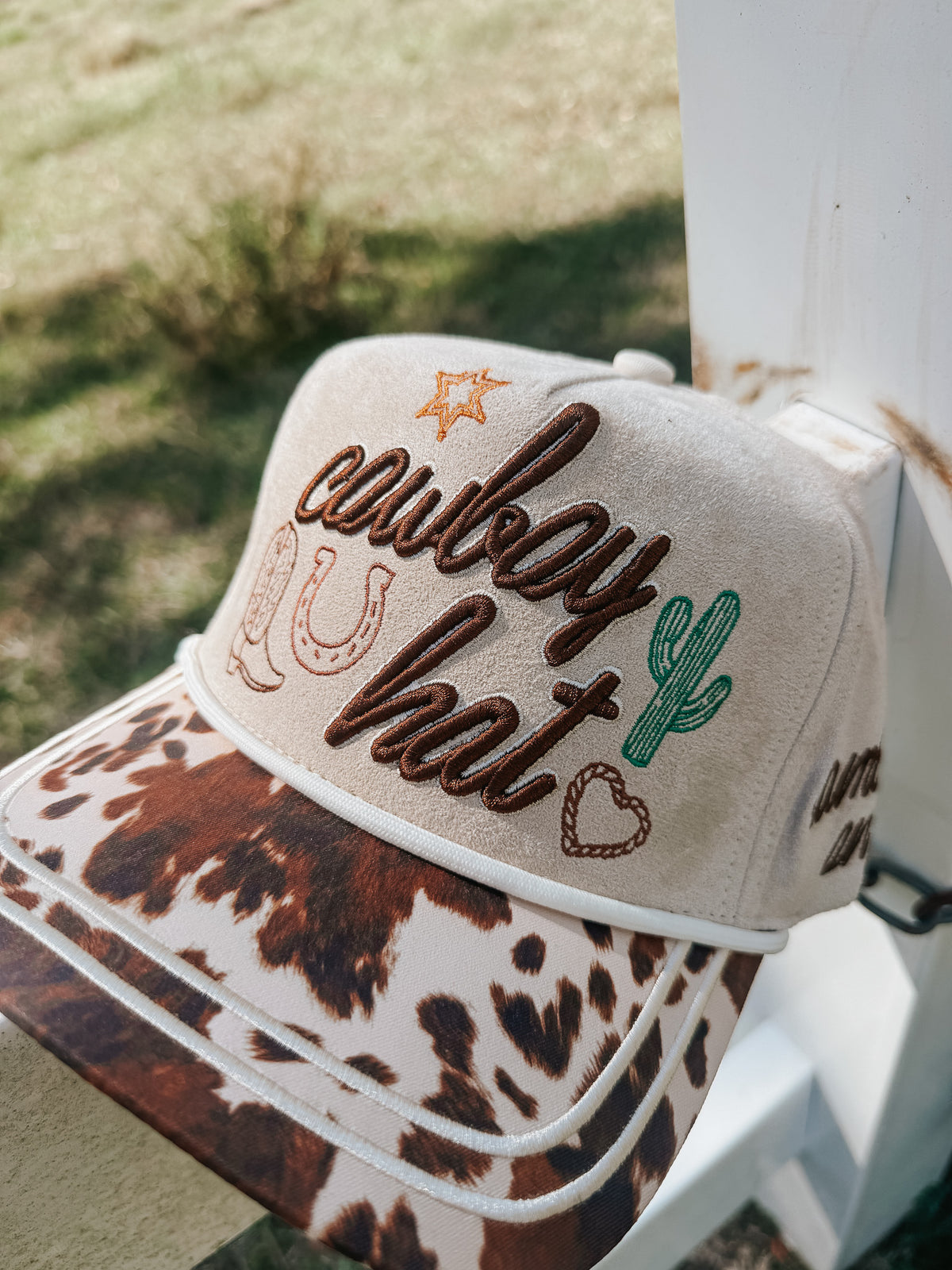 Cowboy Hat Trucker Cap