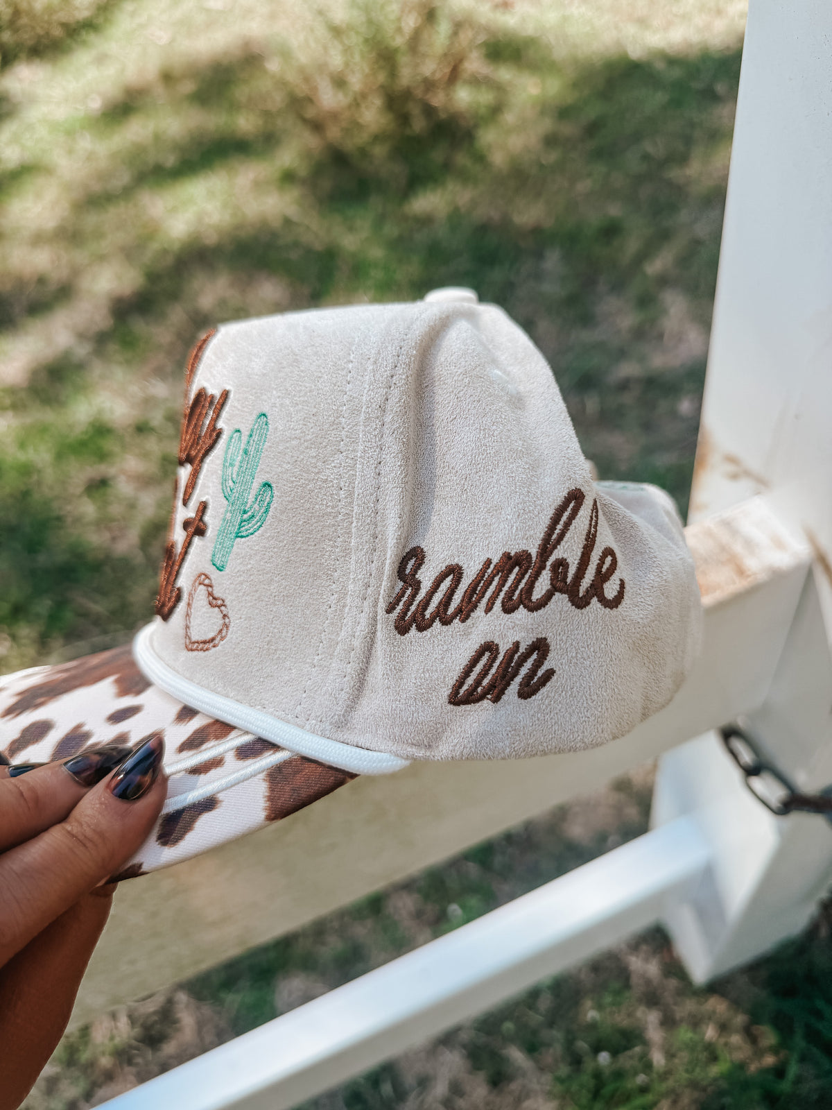 Cowboy Hat Trucker Cap