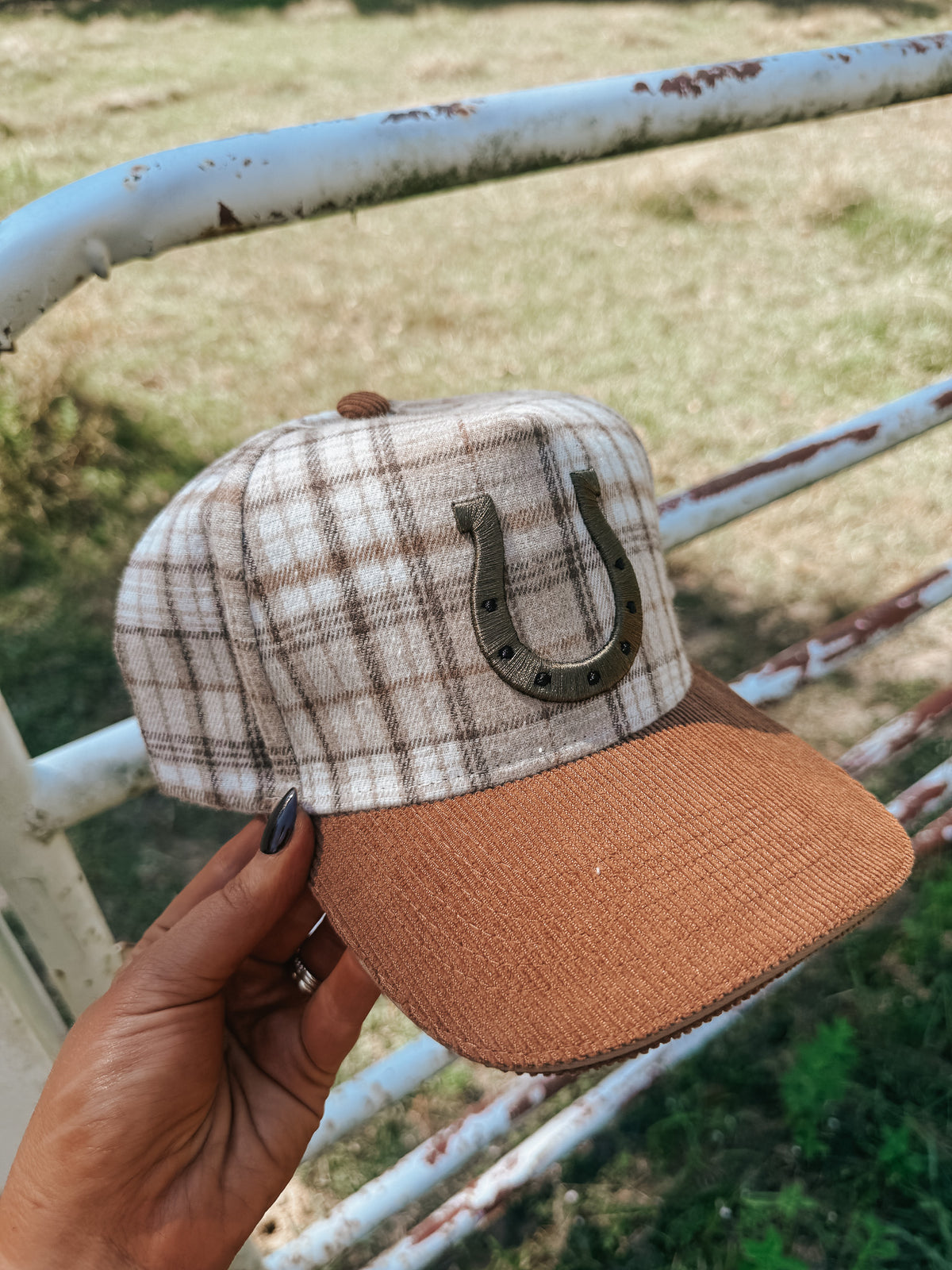 Bridlewood Plaid Trucker Hat