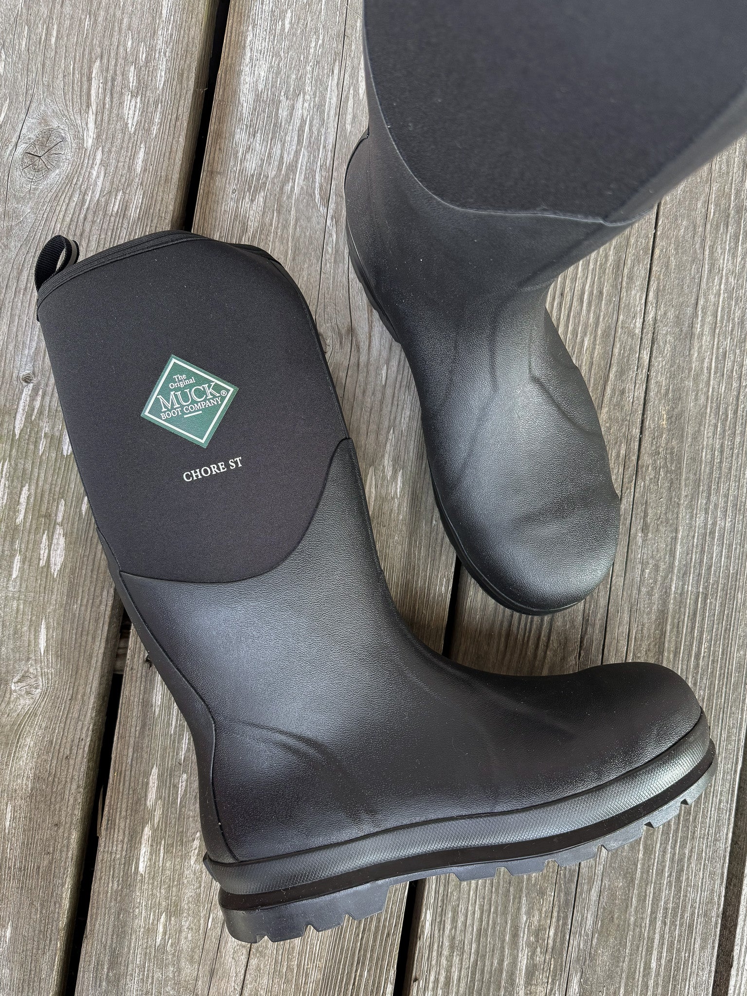 Men’s Muck Chore Hi-Safety Toe Water Boots