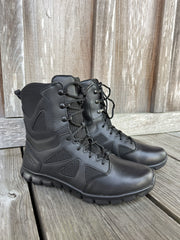 Men's Reebok 8" Tactical Boot with Side Zipper Black Boots