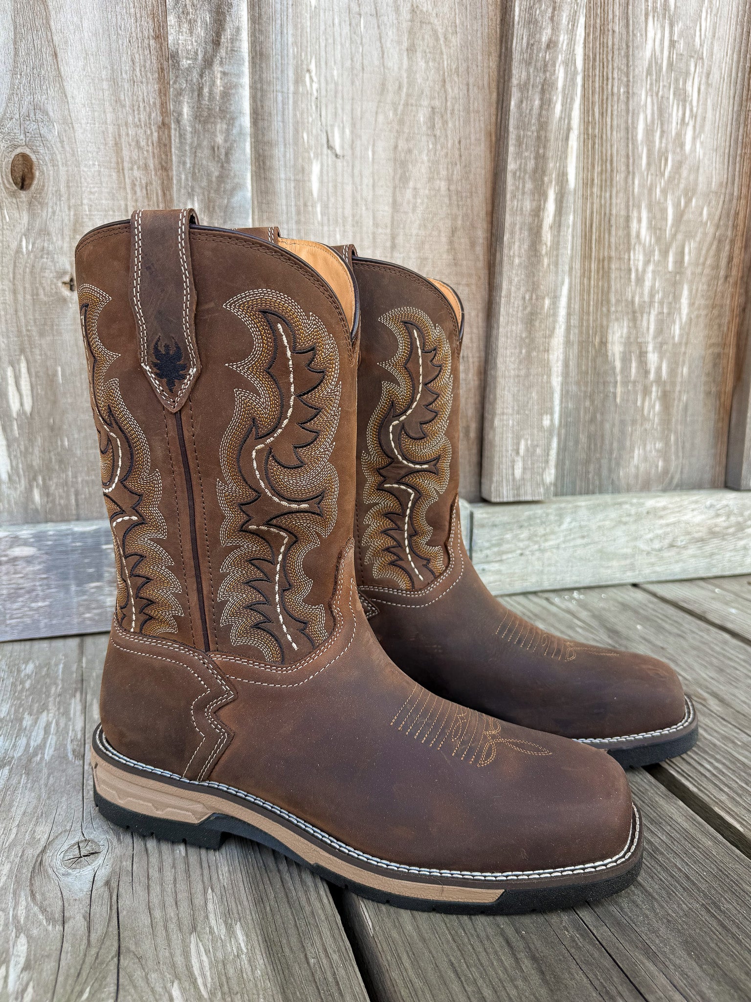 Men's Laredo Laredo Stringfellow Square Steel Toe Work Boots