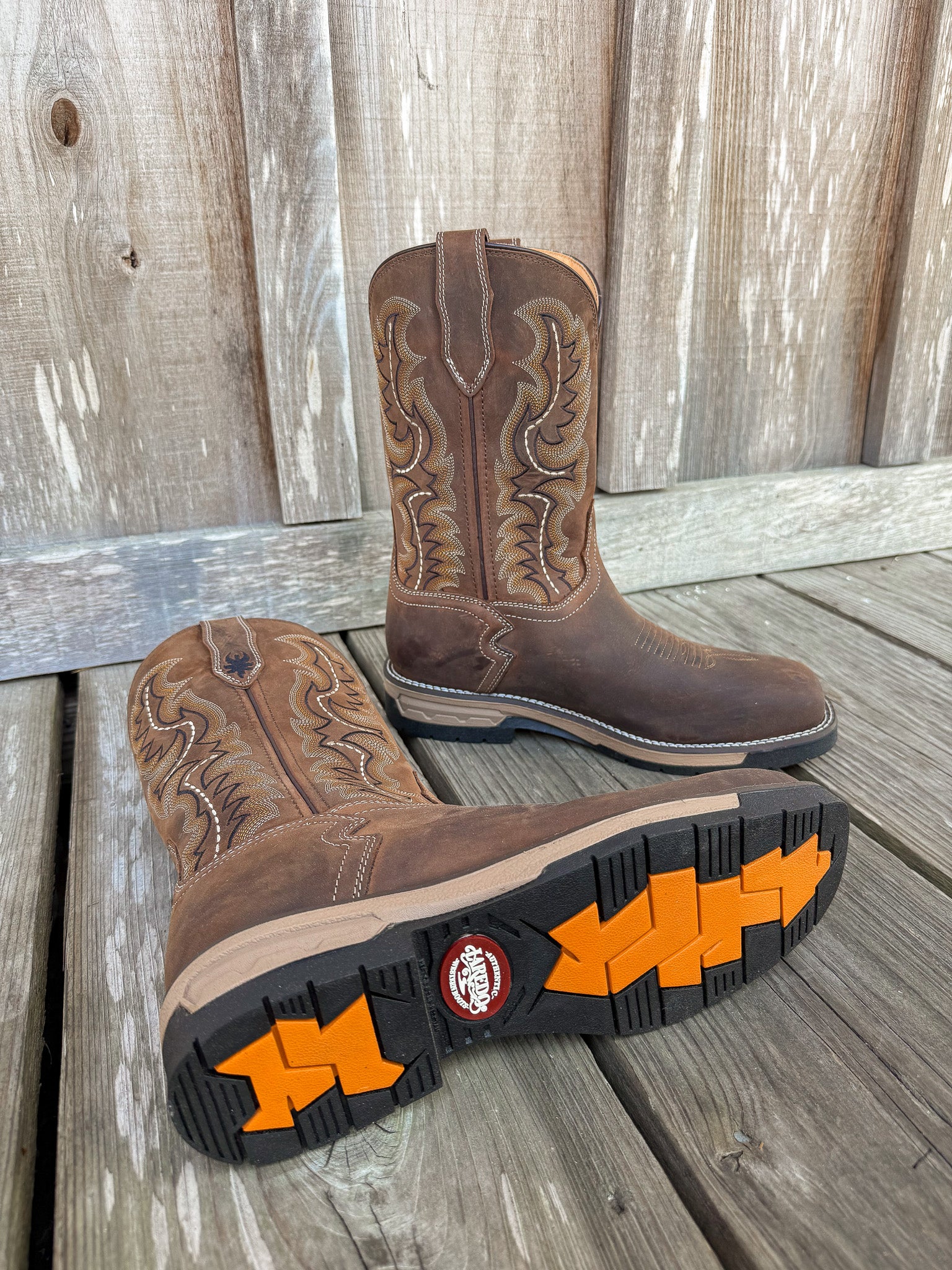 Men's Laredo Laredo Stringfellow Square Steel Toe Work Boots