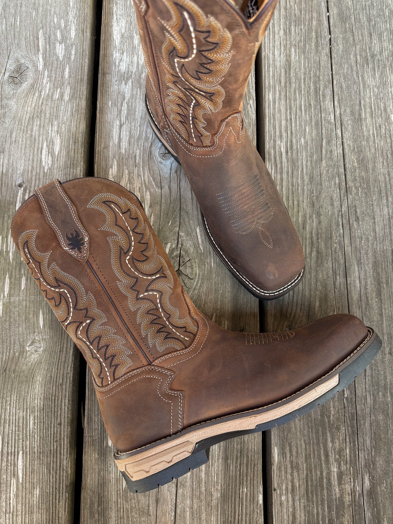 Men's Laredo Laredo Stringfellow Square Steel Toe Work Boots