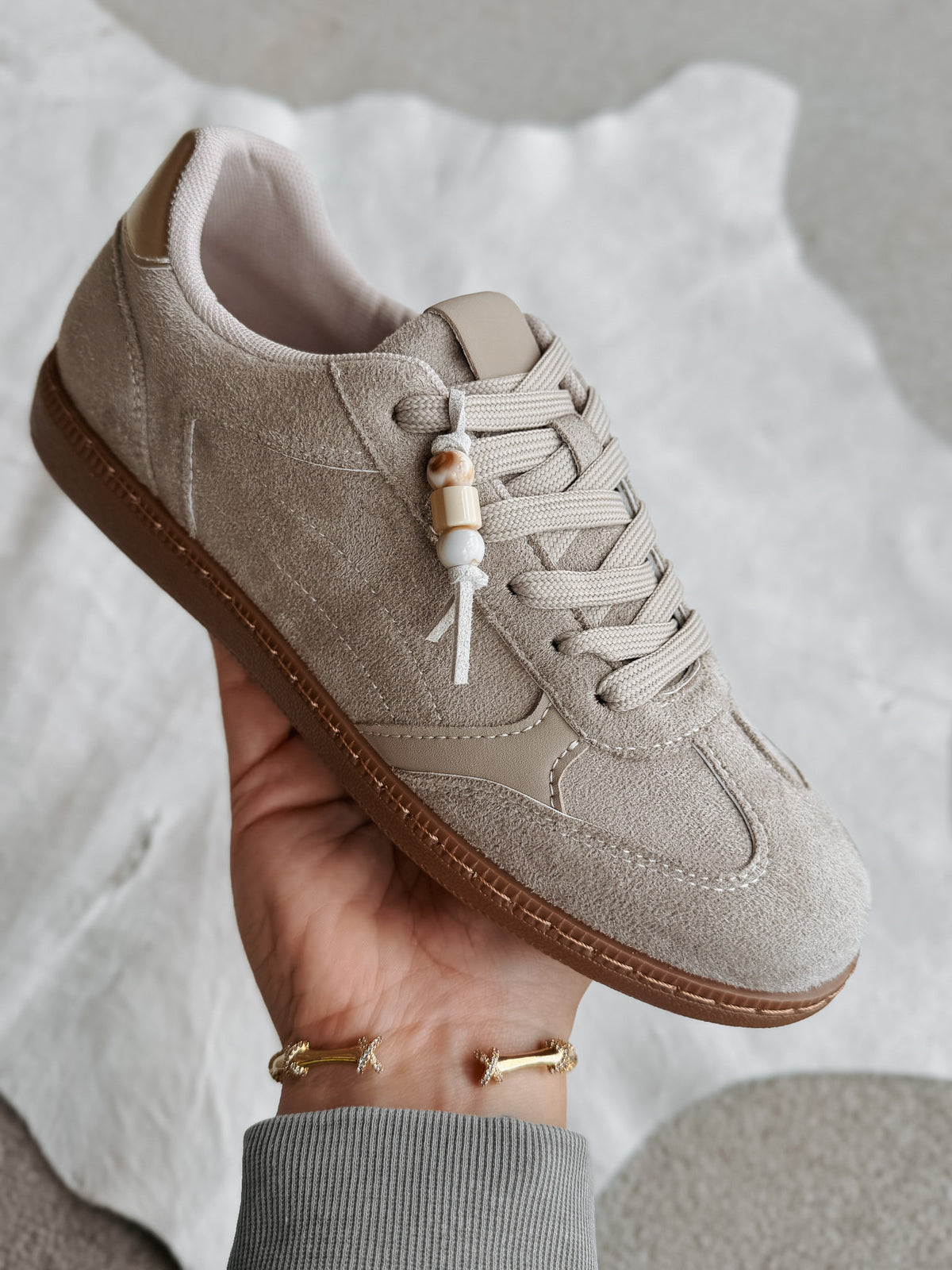 Saddle Club Suede Sneakers