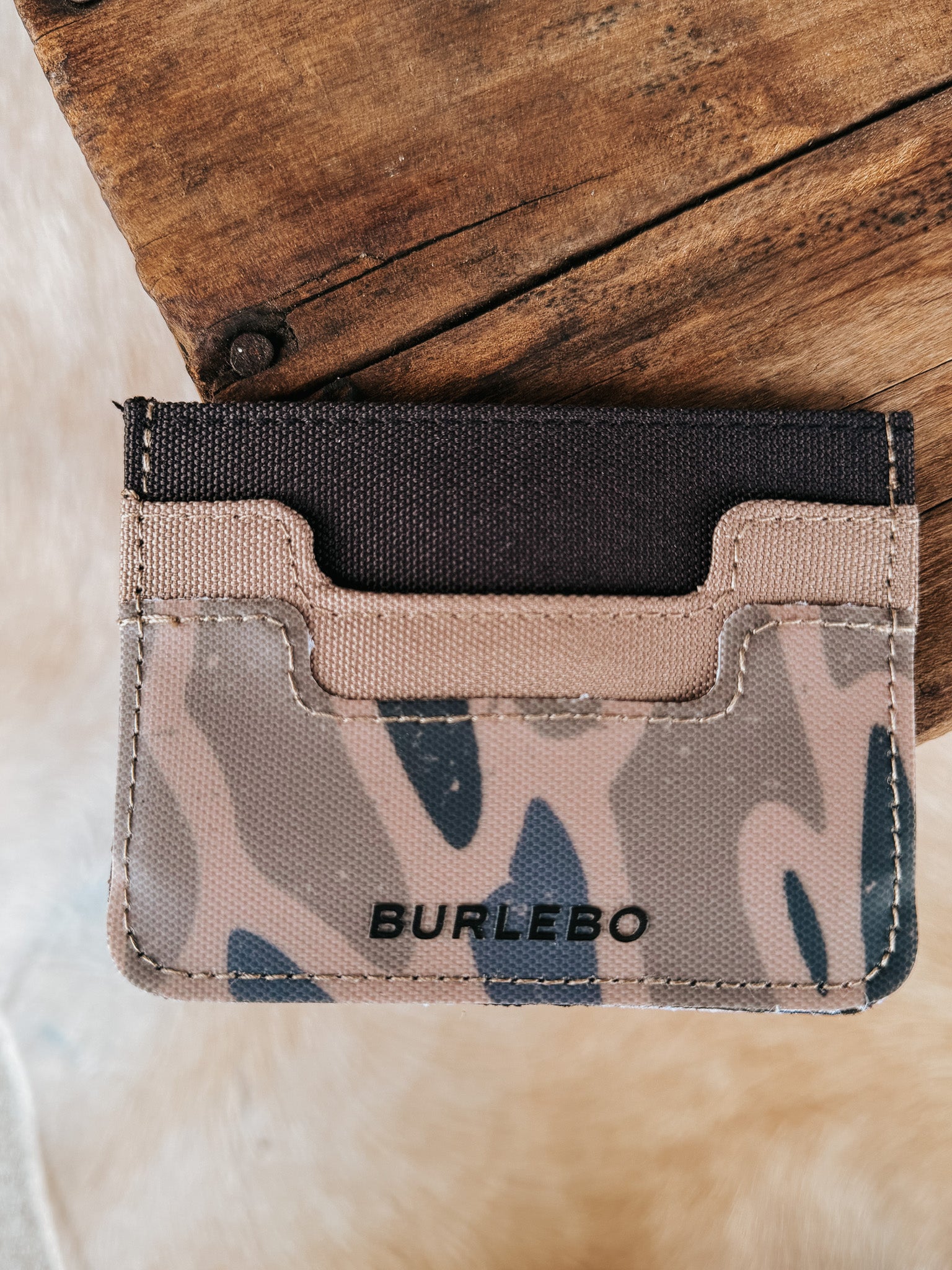 Burlebo Card Wallet - Gauge Camo