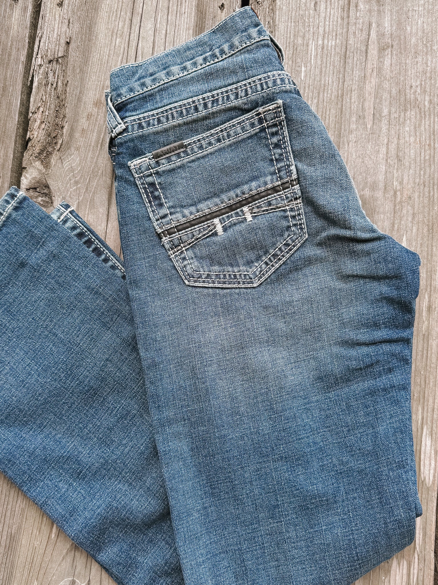 Men's Ariat M7 Rocker Stretch Coltrane Stackable Straight Leg Jean