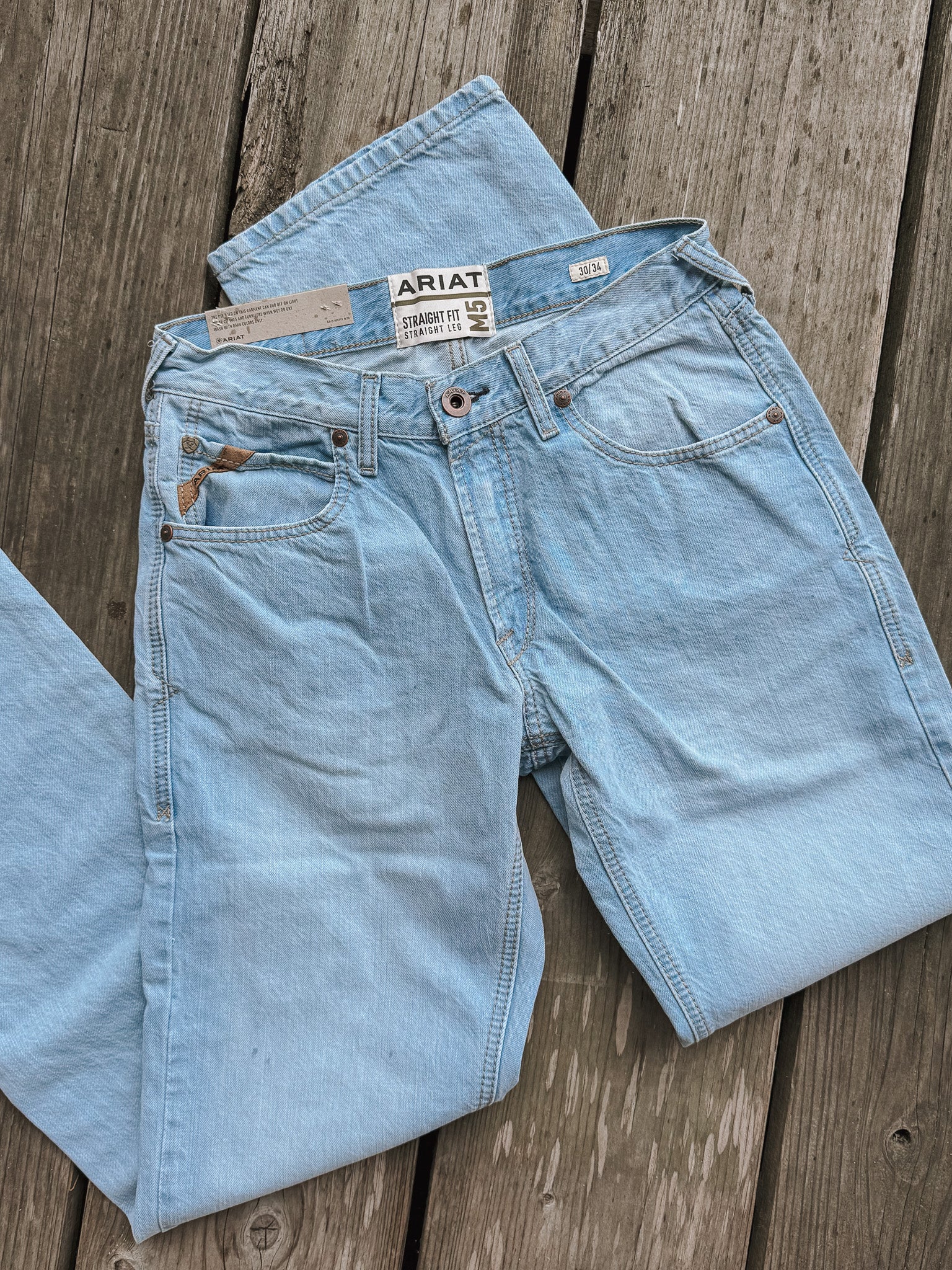 Men's Ariat M5 Straight Eli Straight Jean