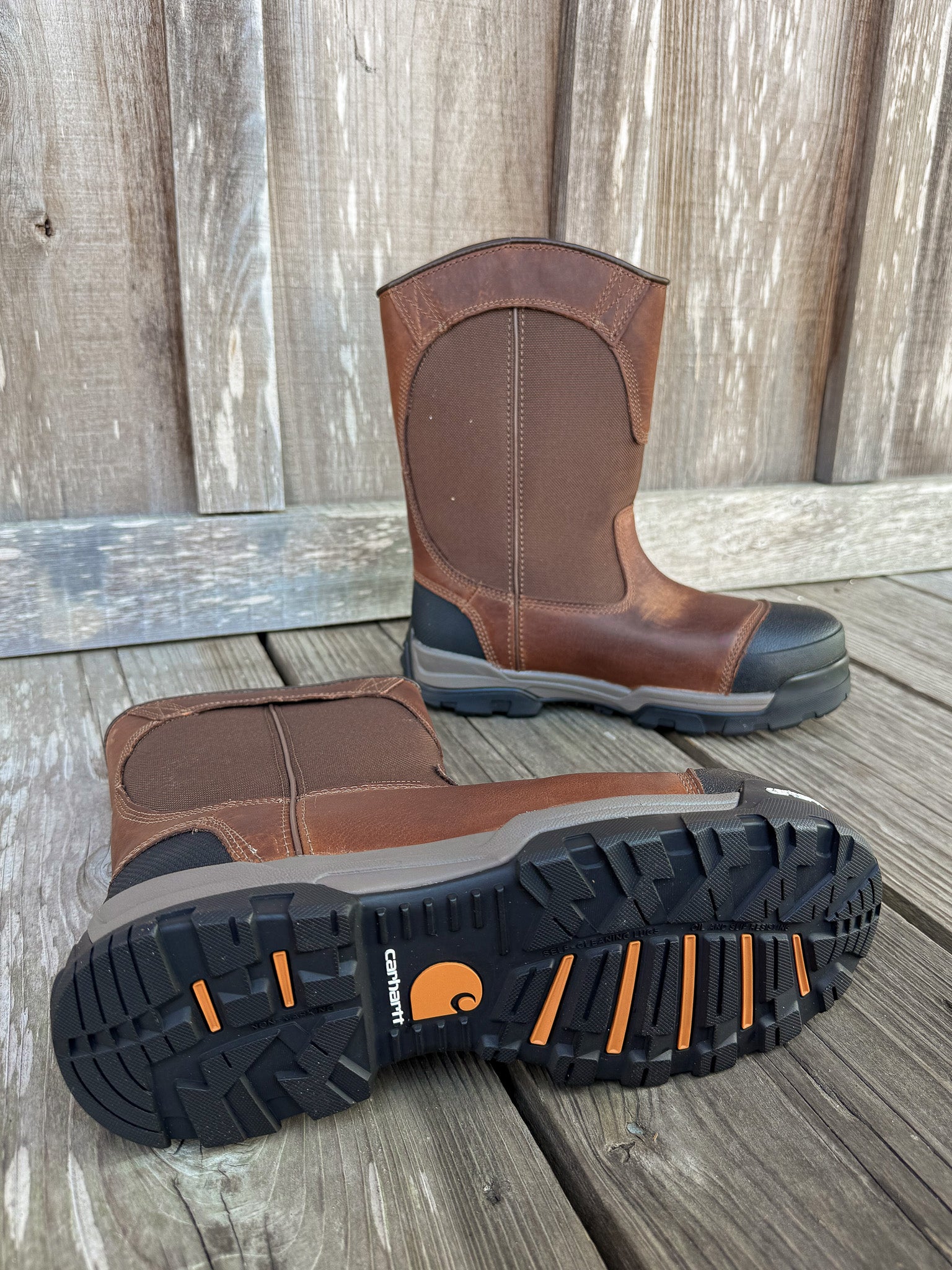 Men's Carhartt Ground Force Waterproof Composite Toe Wellington