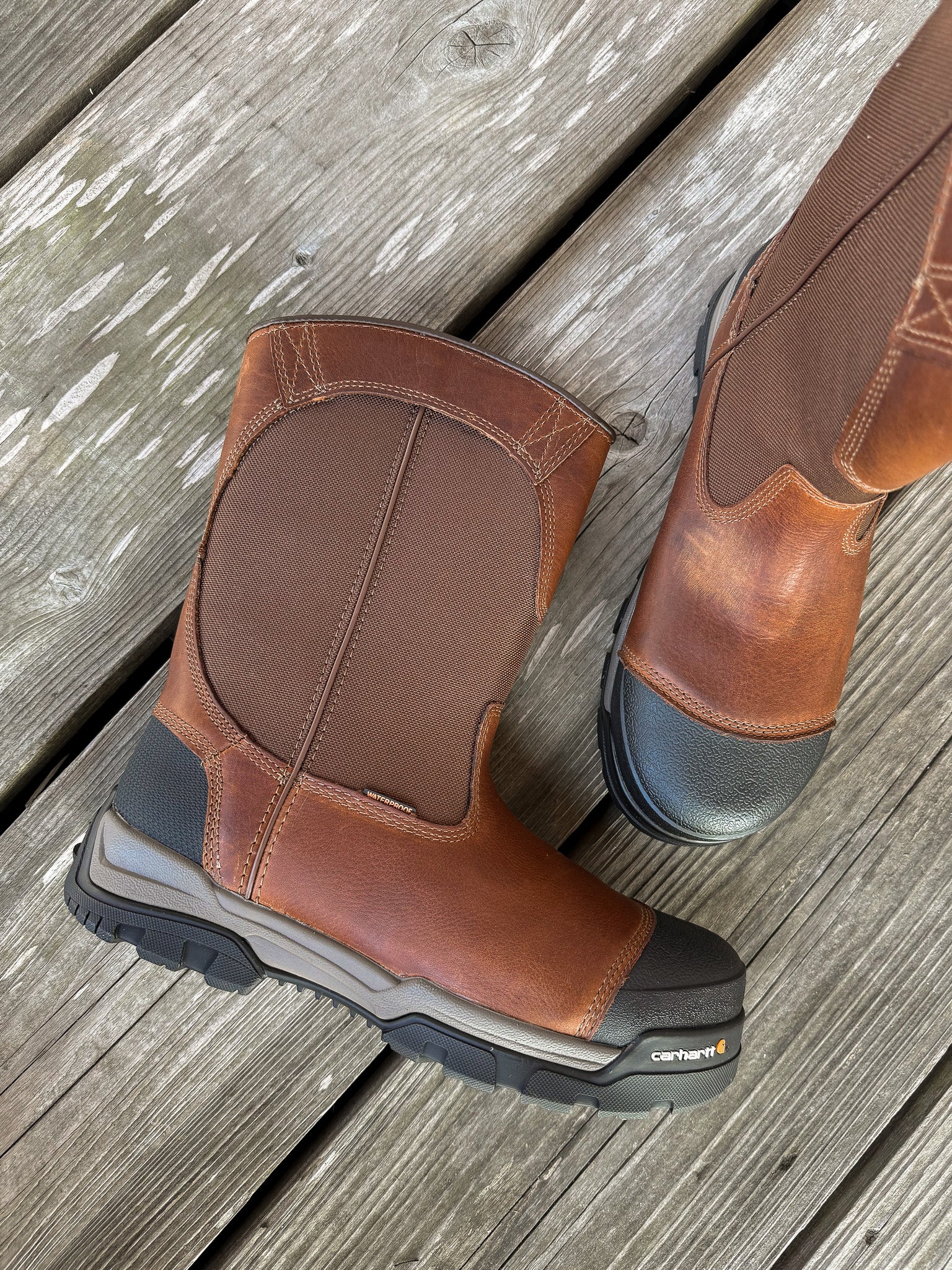 Men's Carhartt Ground Force Waterproof Composite Toe Wellington