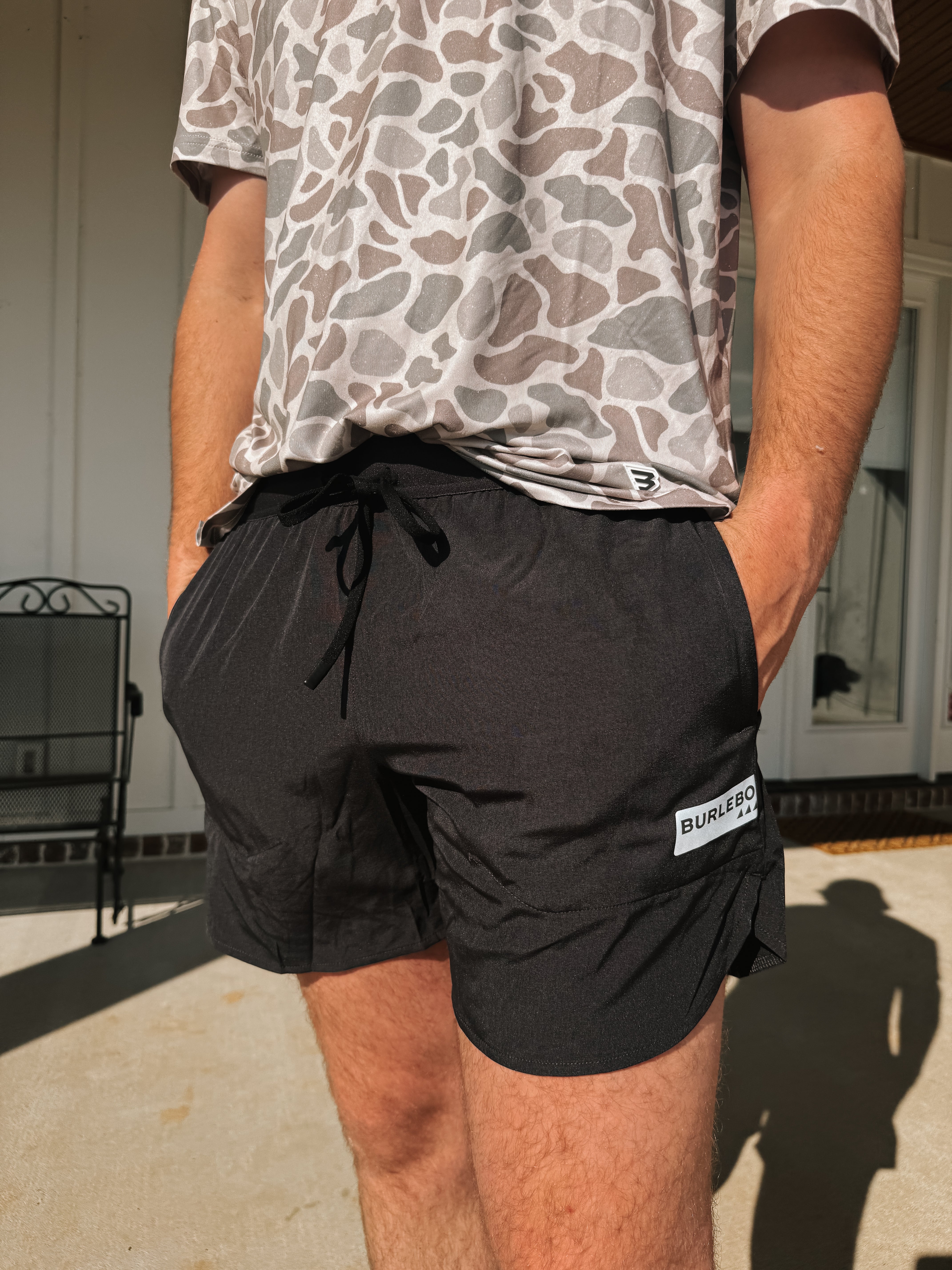 Burlebo Men's Training Short - Black