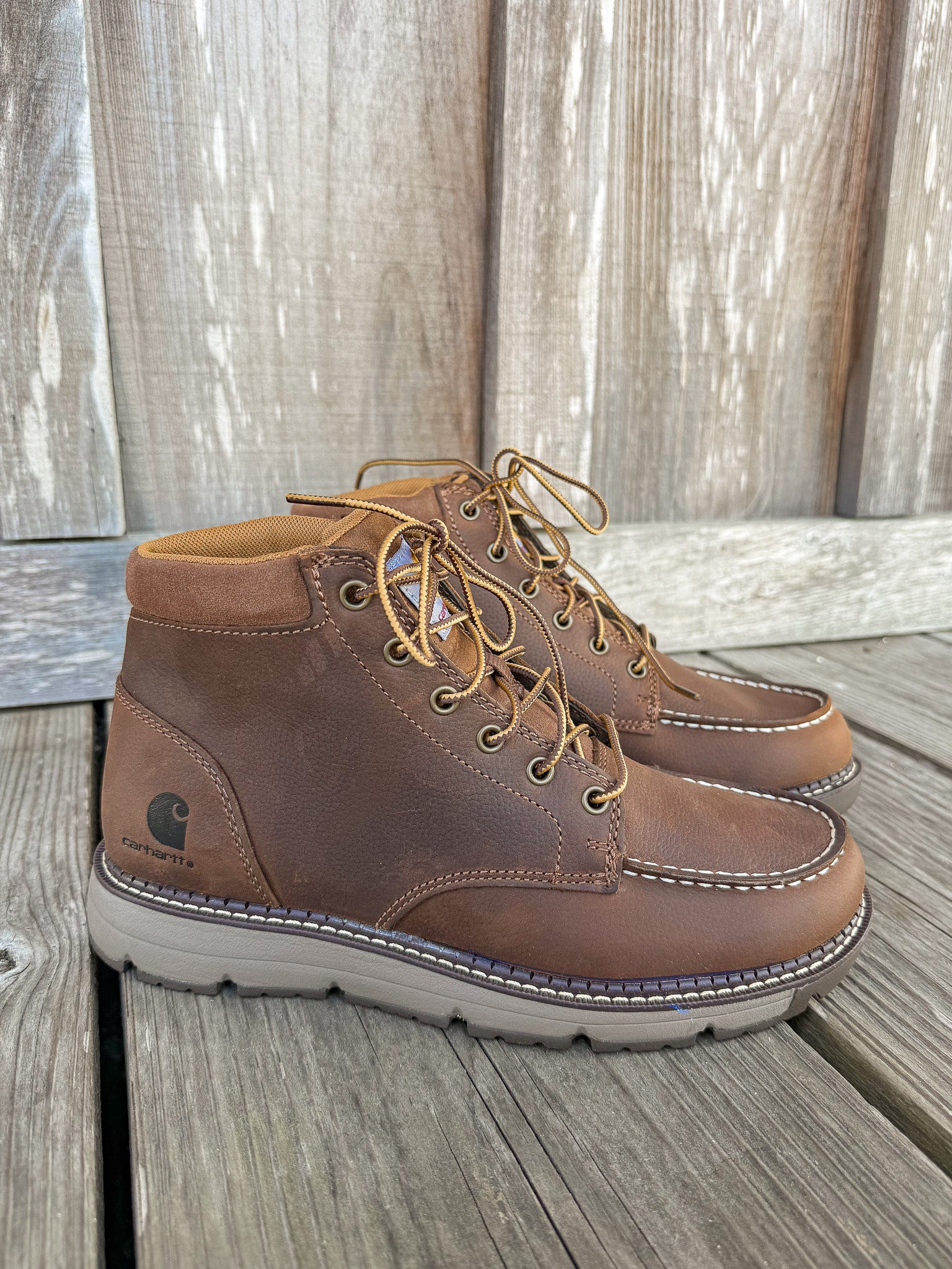 Men's Carhartt Millbrook 5" Moc Toe Wedge Boots