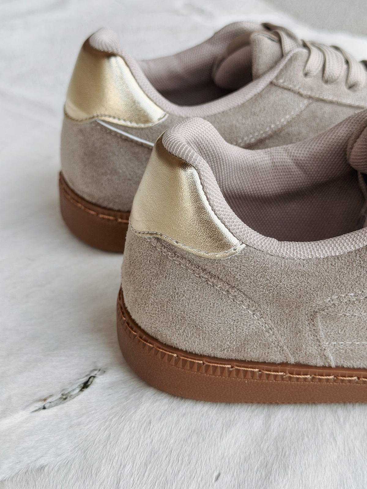 Saddle Club Suede Sneakers