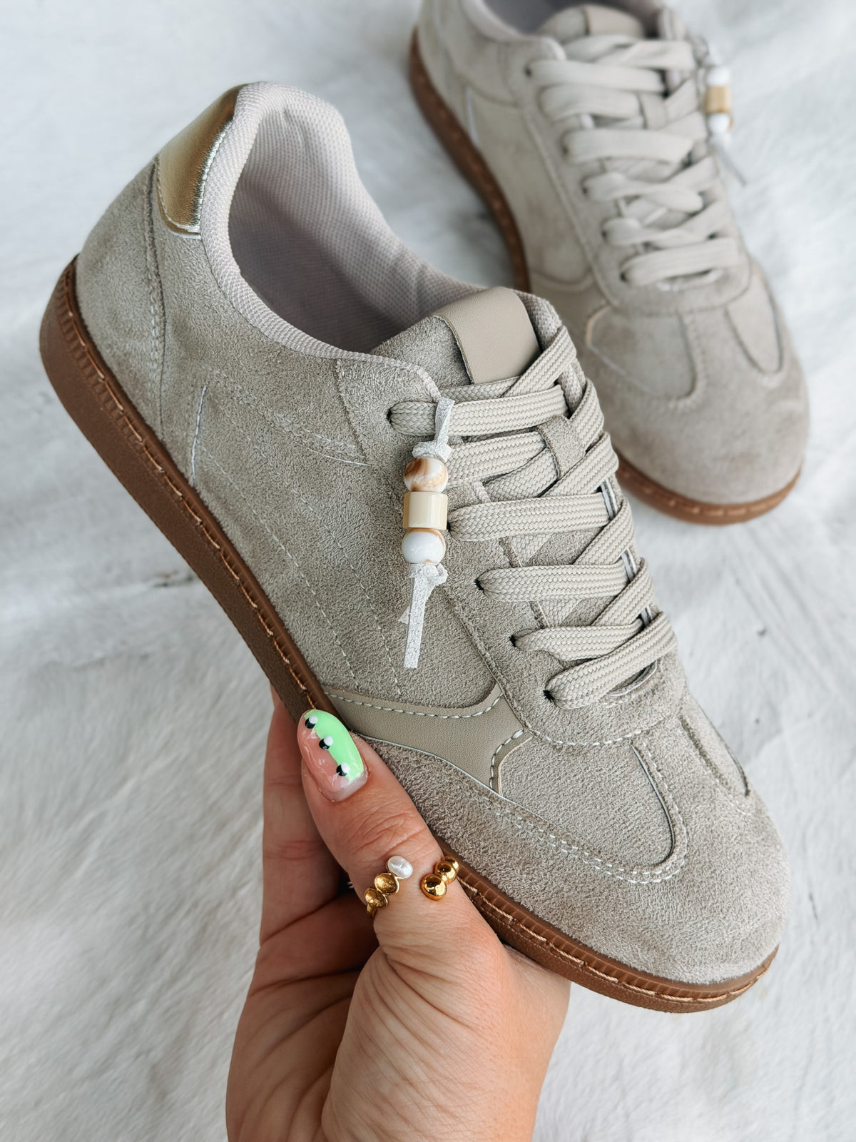 Saddle Club Suede Sneakers