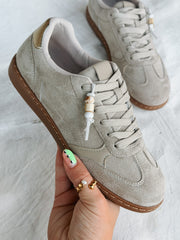 Saddle Club Suede Sneakers
