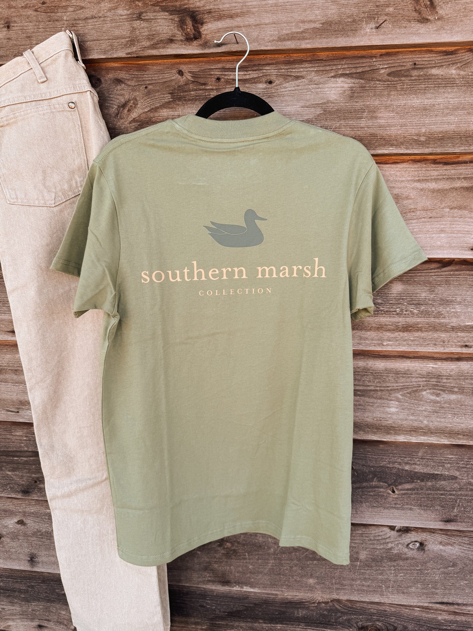 Men's Southern Marsh Authentic T-Shirt in Brigade Olive