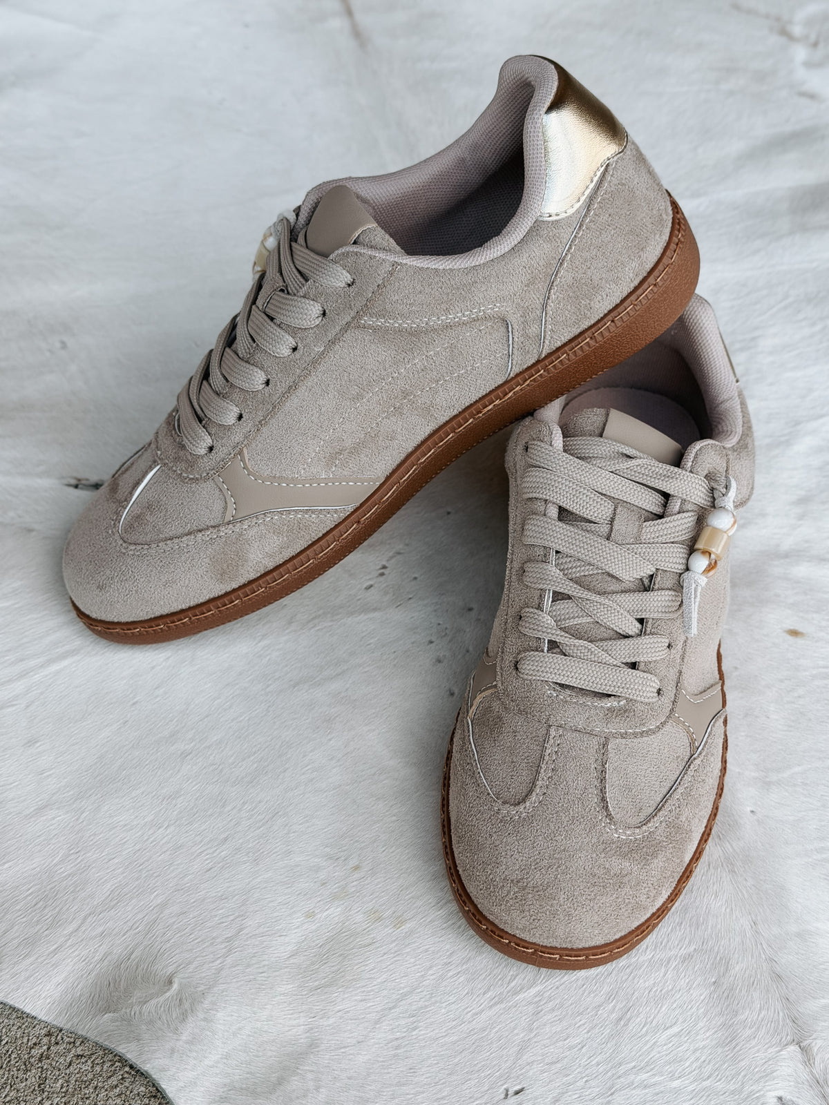 Saddle Club Suede Sneakers