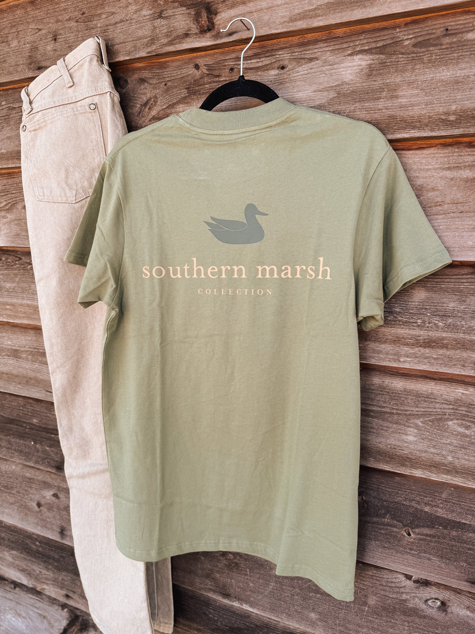 Men's Southern Marsh Authentic T-Shirt in Brigade Olive