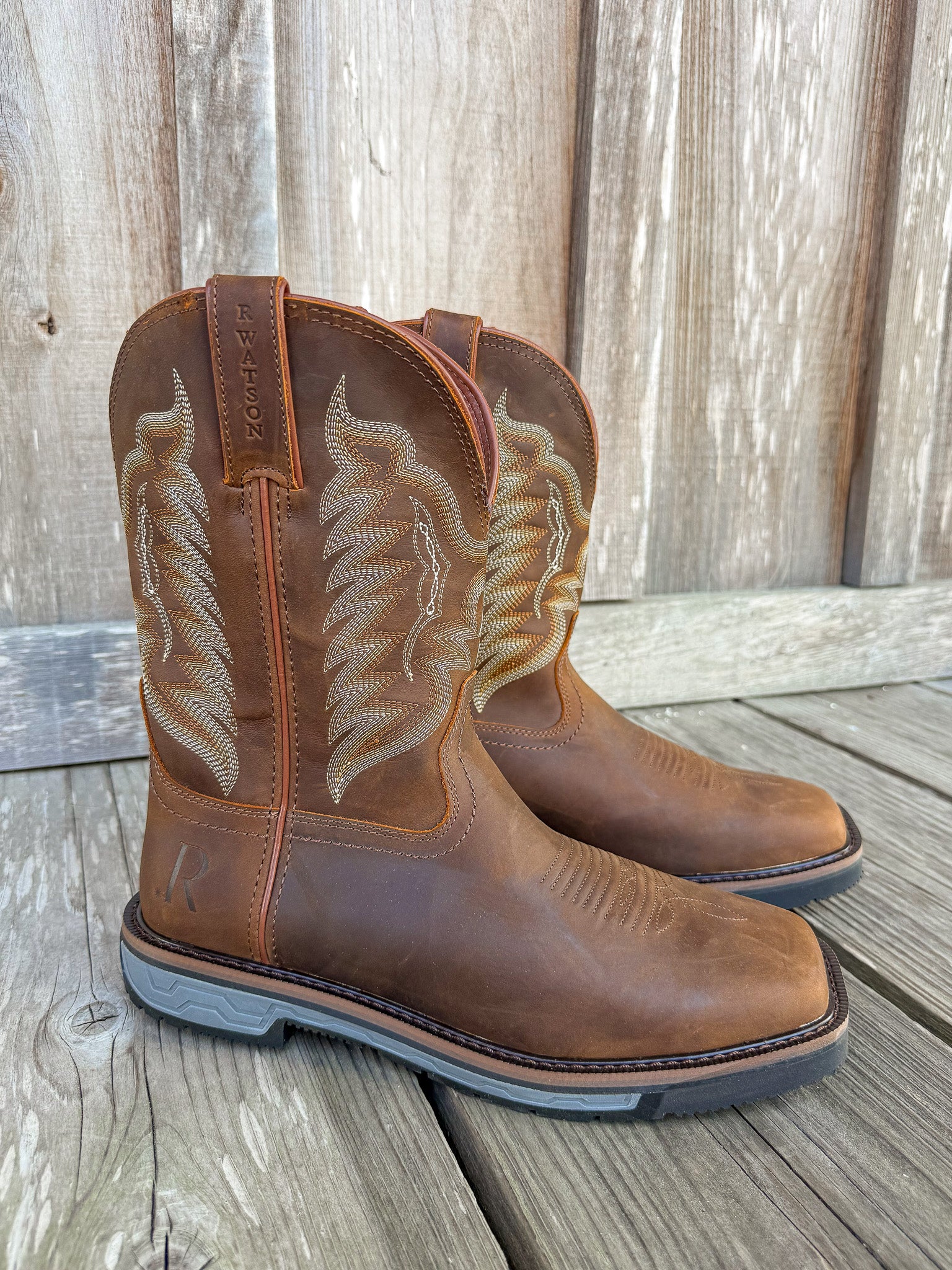 Men's R. Watson Crazy House Cowhide Work Boots