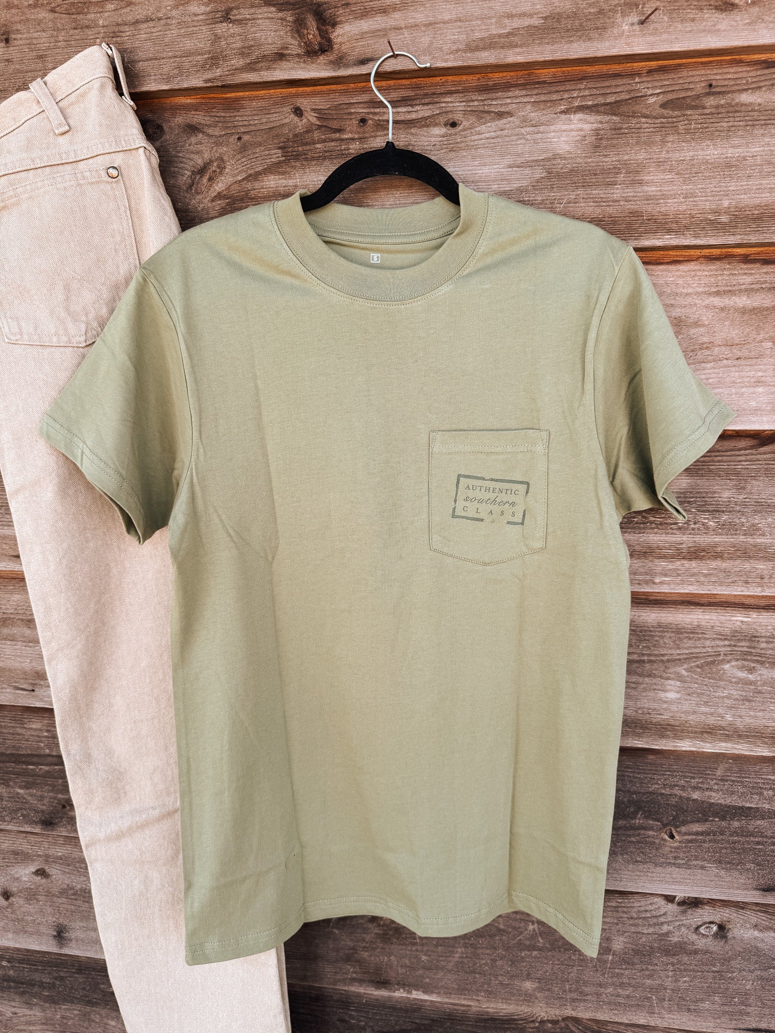 Men's Southern Marsh Authentic T-Shirt in Brigade Olive