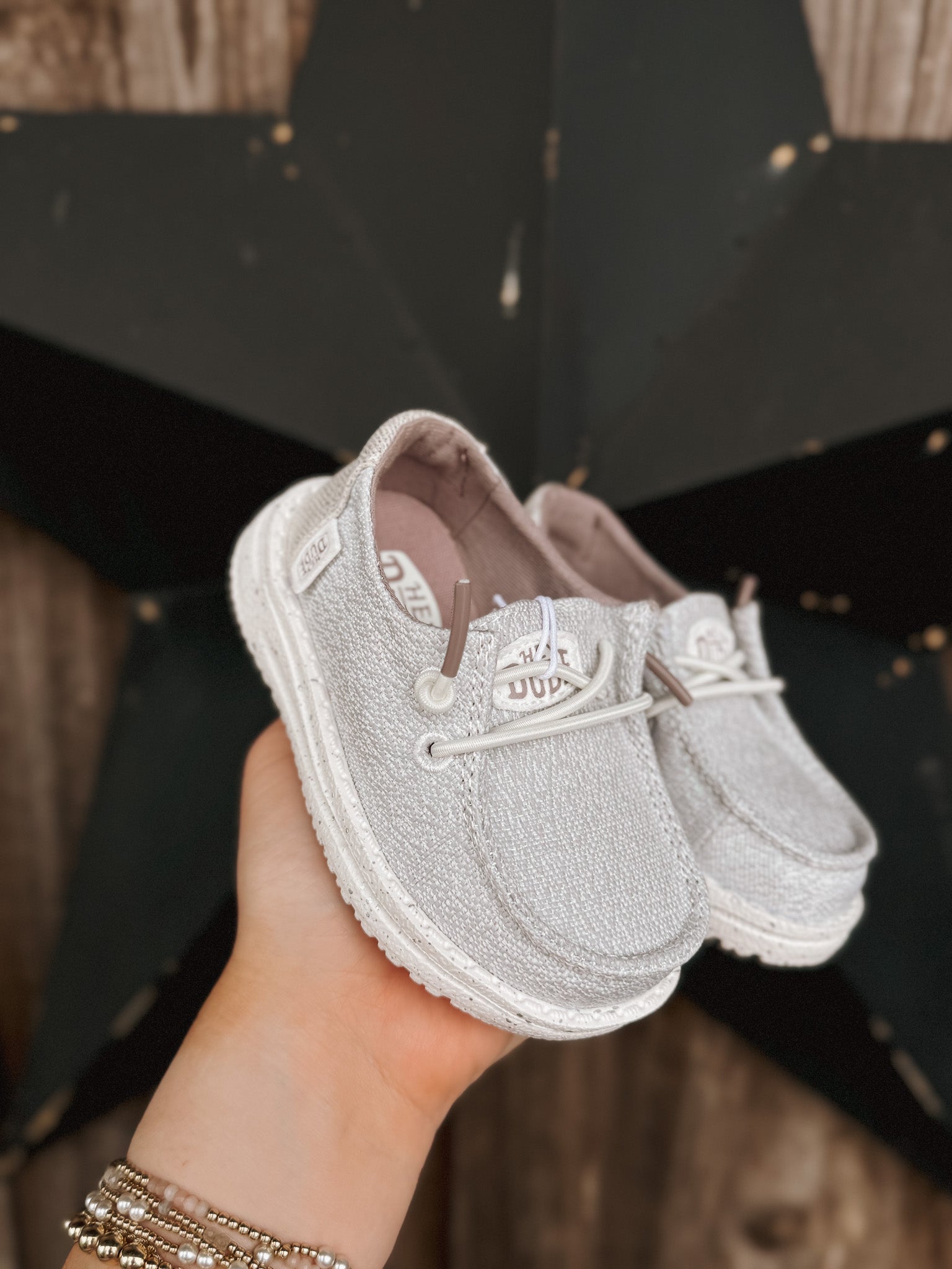 Toddler Hey Dude Wendy Sugar Shine Silver