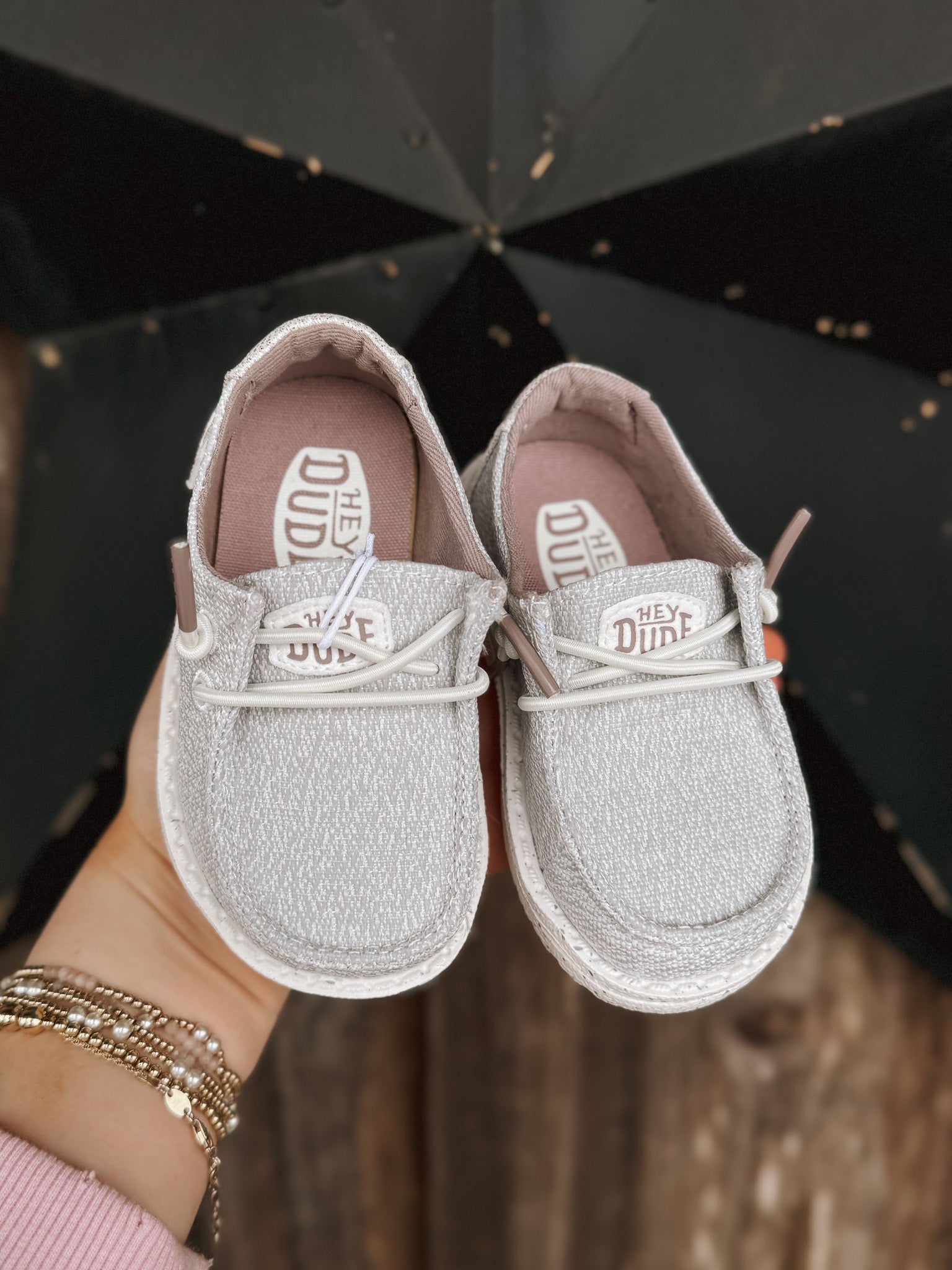 Toddler Hey Dude Wendy Sugar Shine Silver