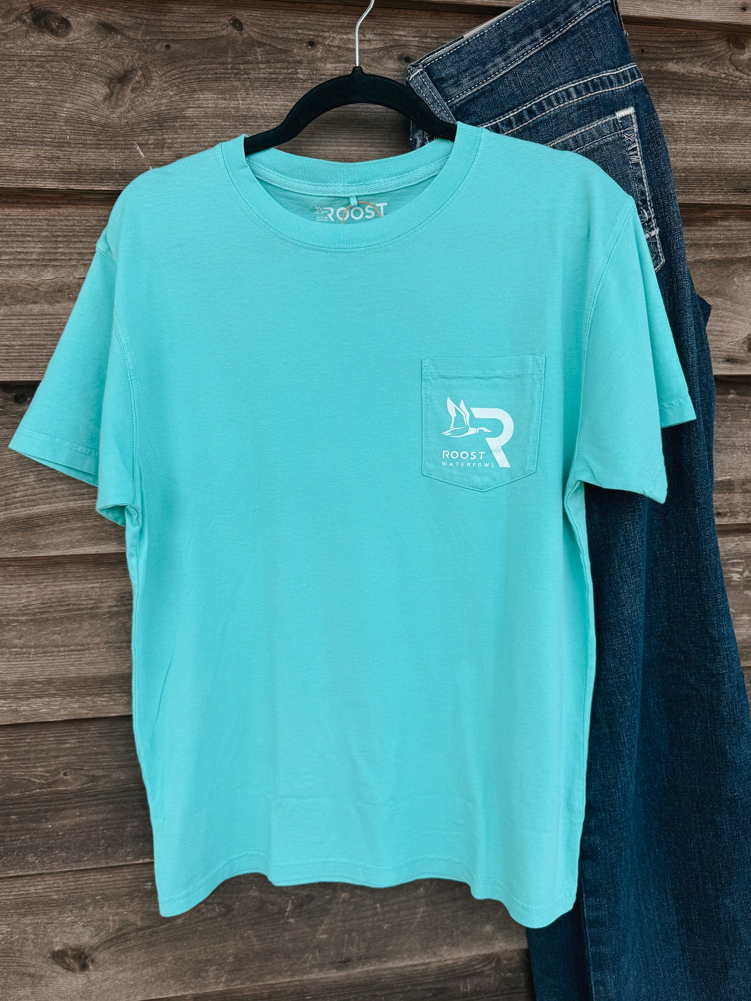 Roost Mallard Landing T-Shirt in Mint