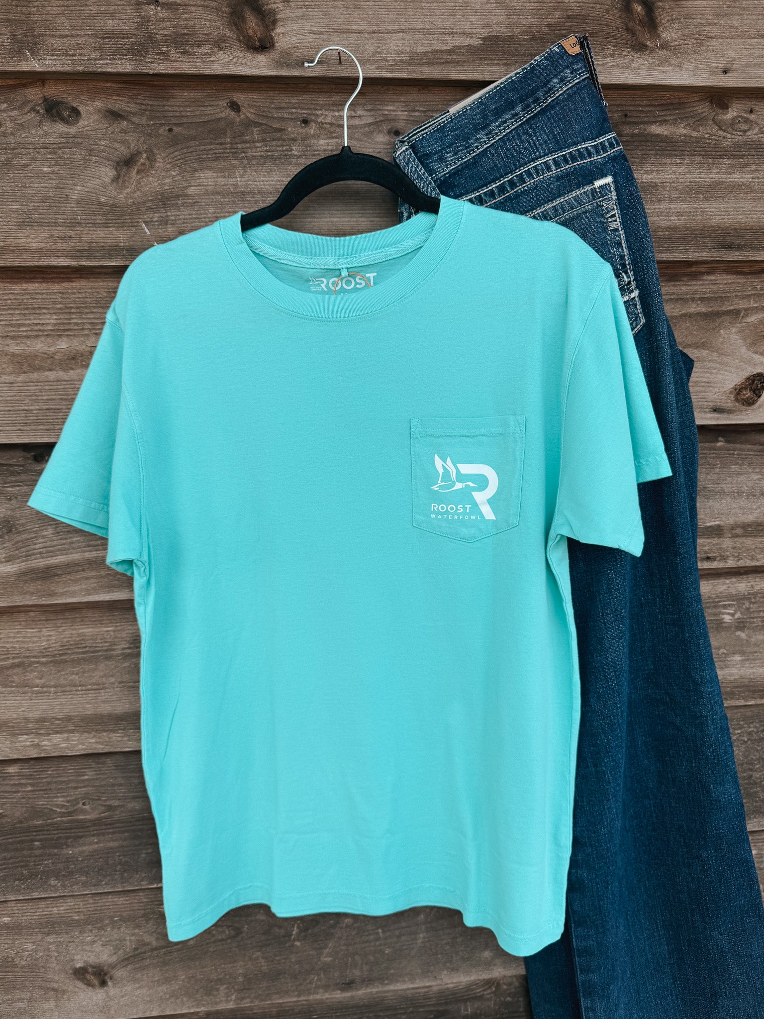 Roost Mallard Landing T-Shirt in Mint