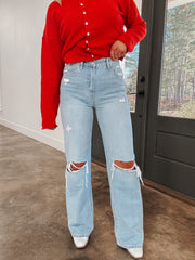 Western Promise Super High Rise 90's Vintage Flare Jeans