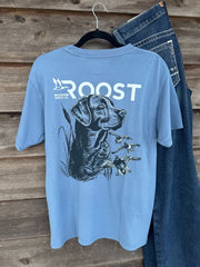 Roost Monotone Lab T-Shirt in Saltwater