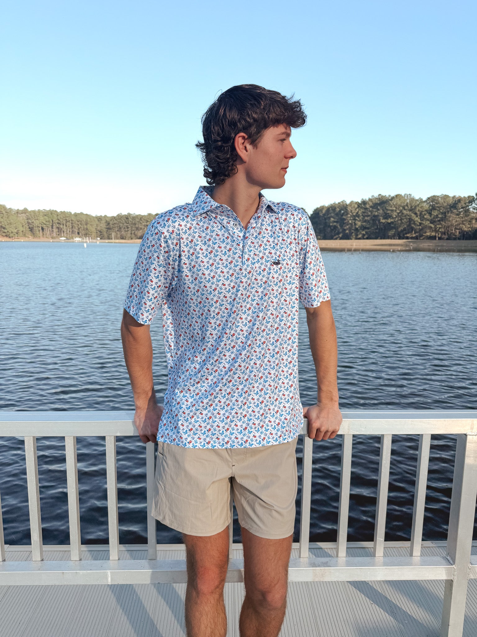 Southern Marsh Flyline Performance Polo - Liberty