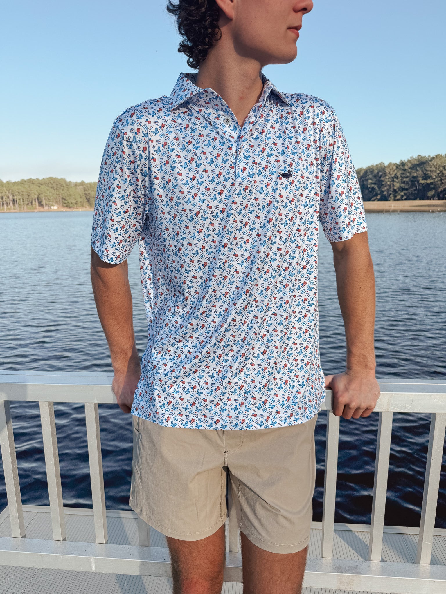Southern Marsh Flyline Performance Polo - Liberty