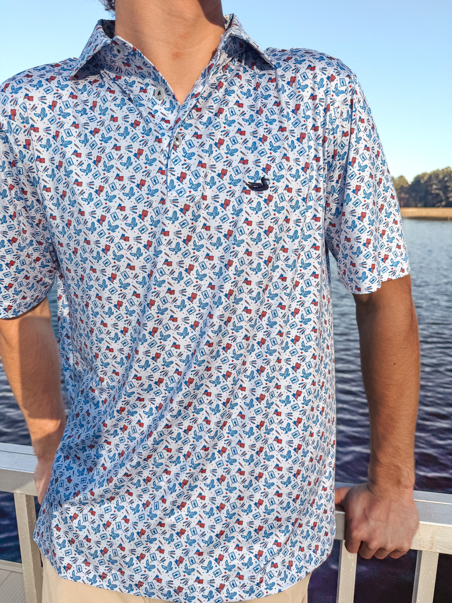 Southern Marsh Flyline Performance Polo - Liberty