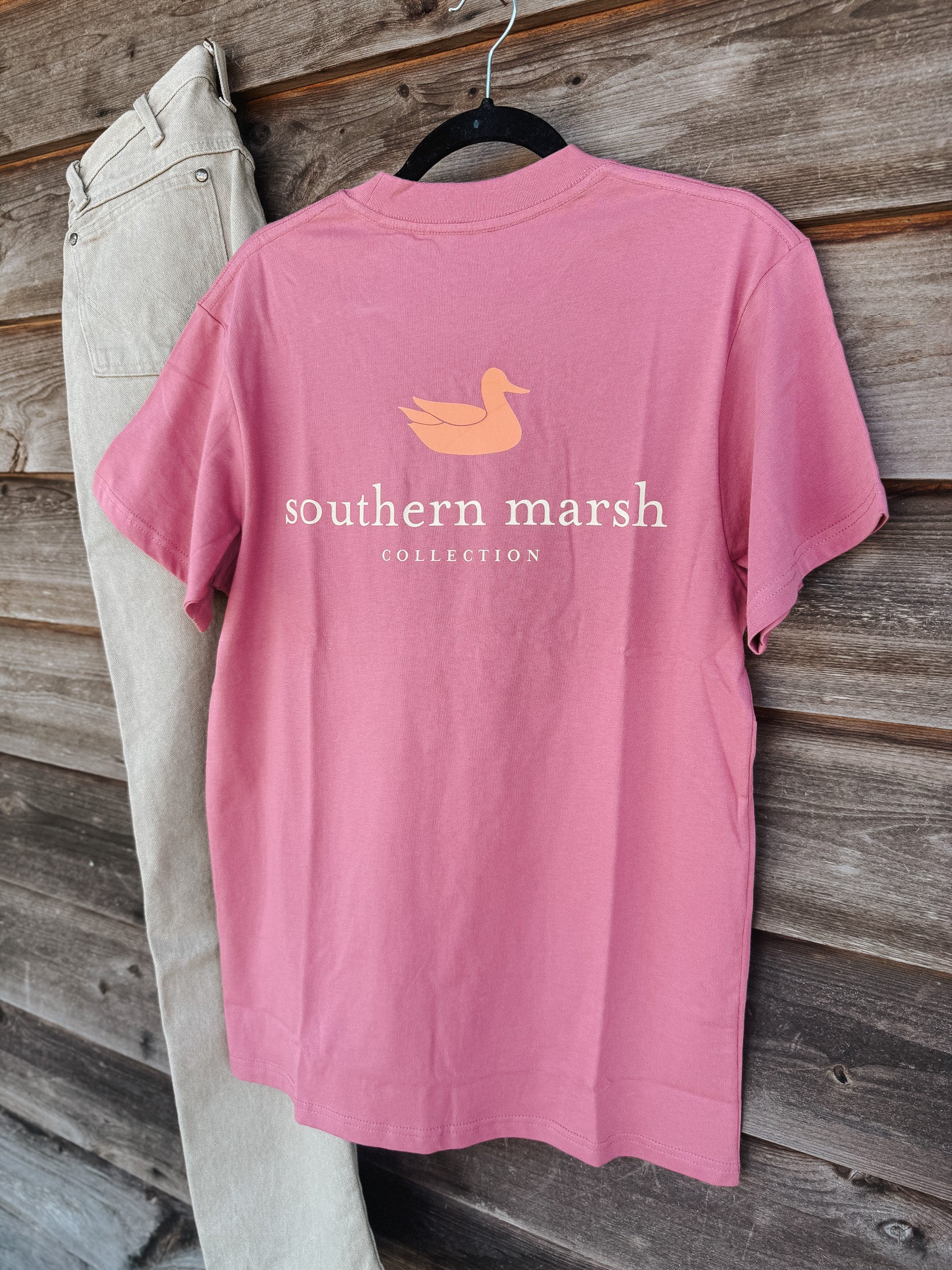 Men's Southern Marsh Authentic T-Shirt in Mulberry