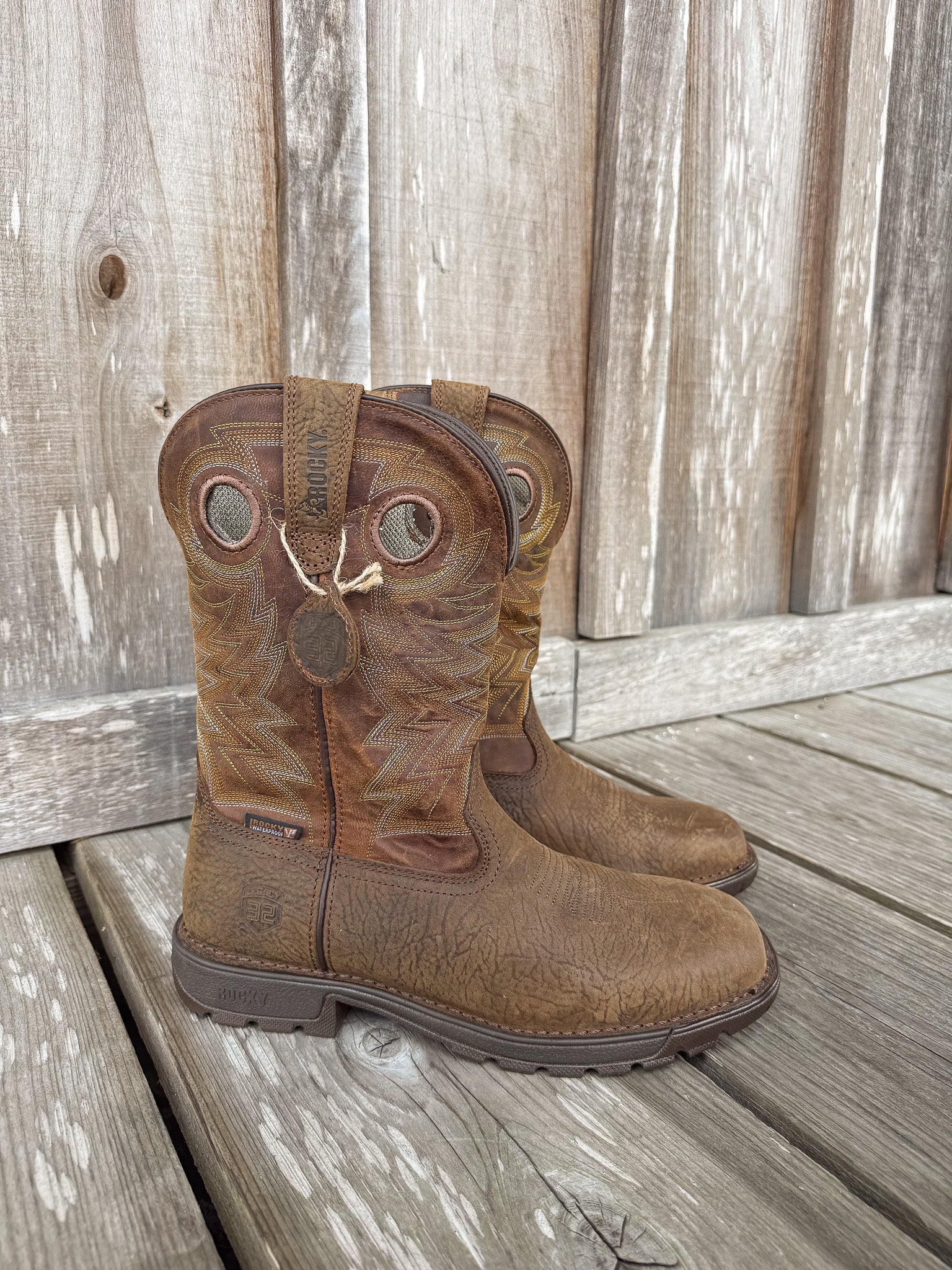 Men's Rocky Legacy 32 Waterproof Western Boot