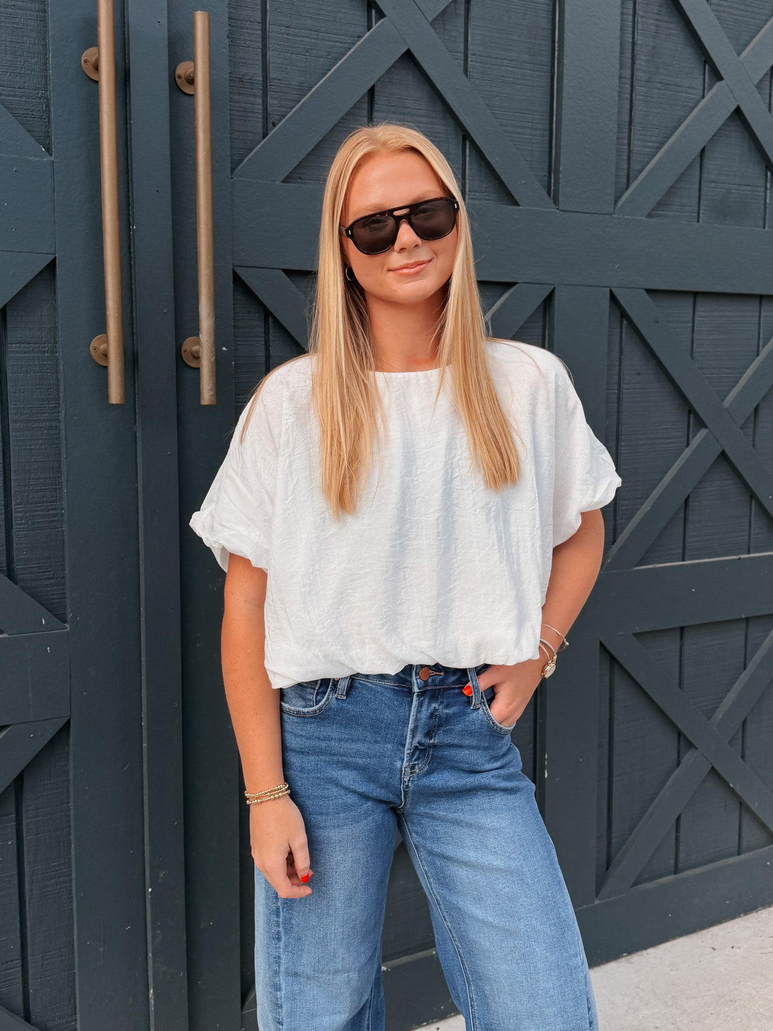 Simply Chic Bubble Top