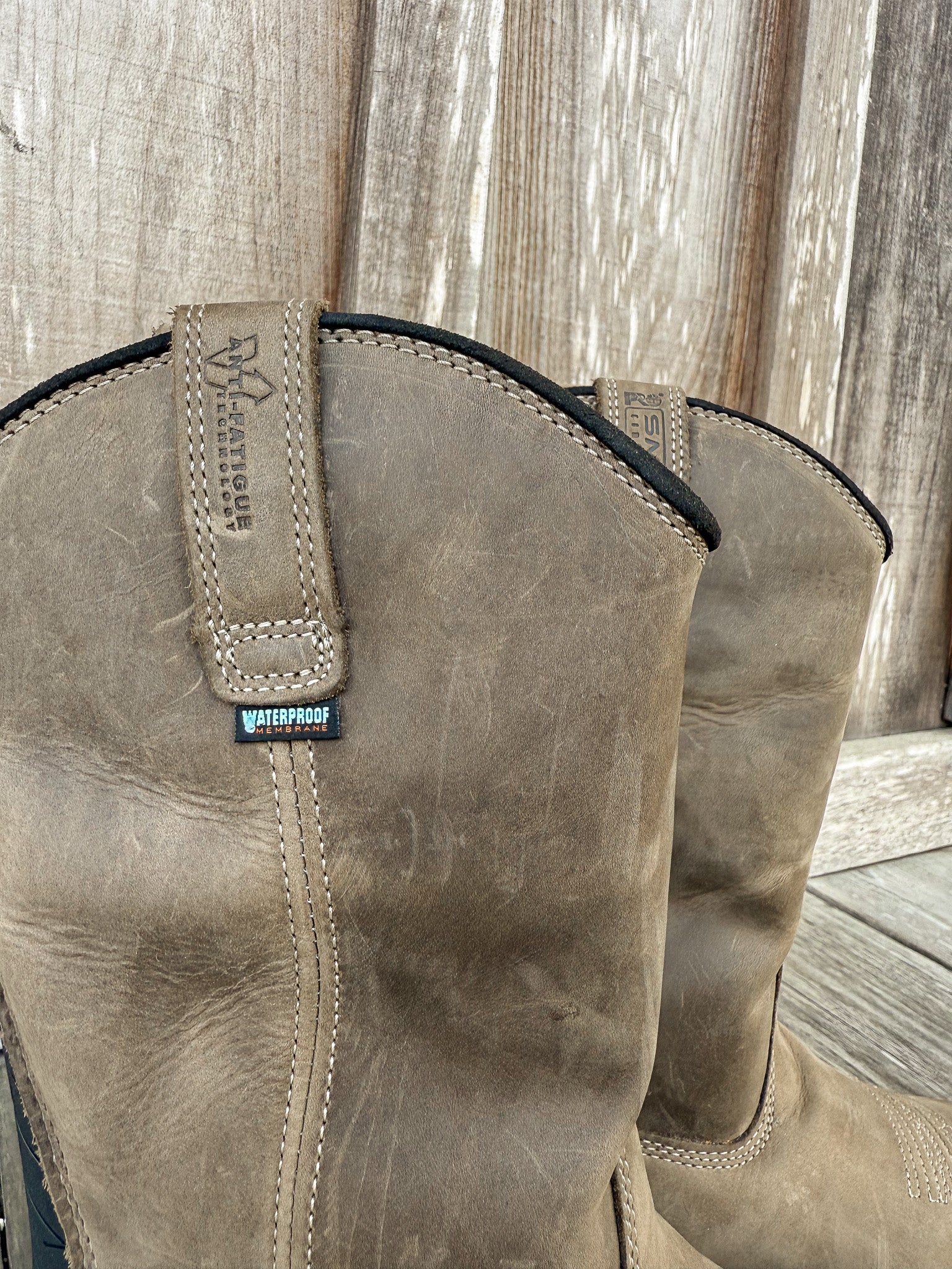 Men's Timberland Pro True Grit Waterproof Wellington Work Boot