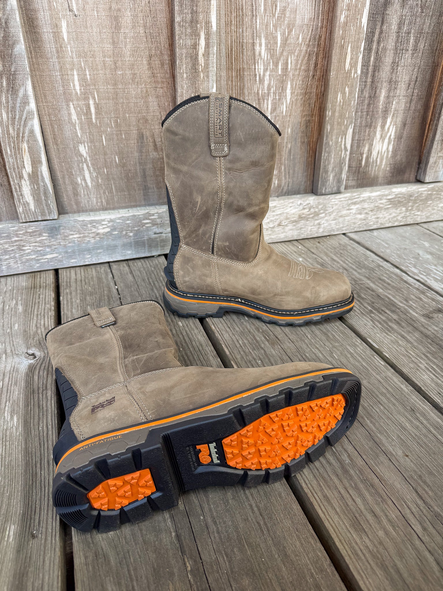 Men's Timberland Pro True Grit Waterproof Wellington Work Boot