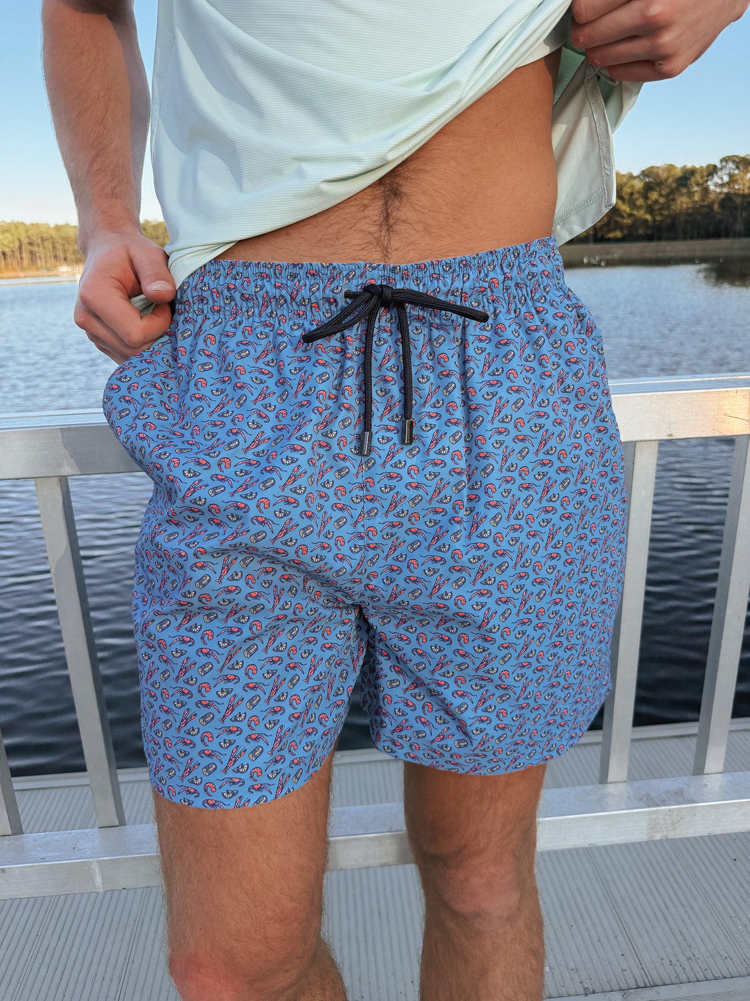 Men's Southern Marsh Harbor Lined Trunk - After The Boil