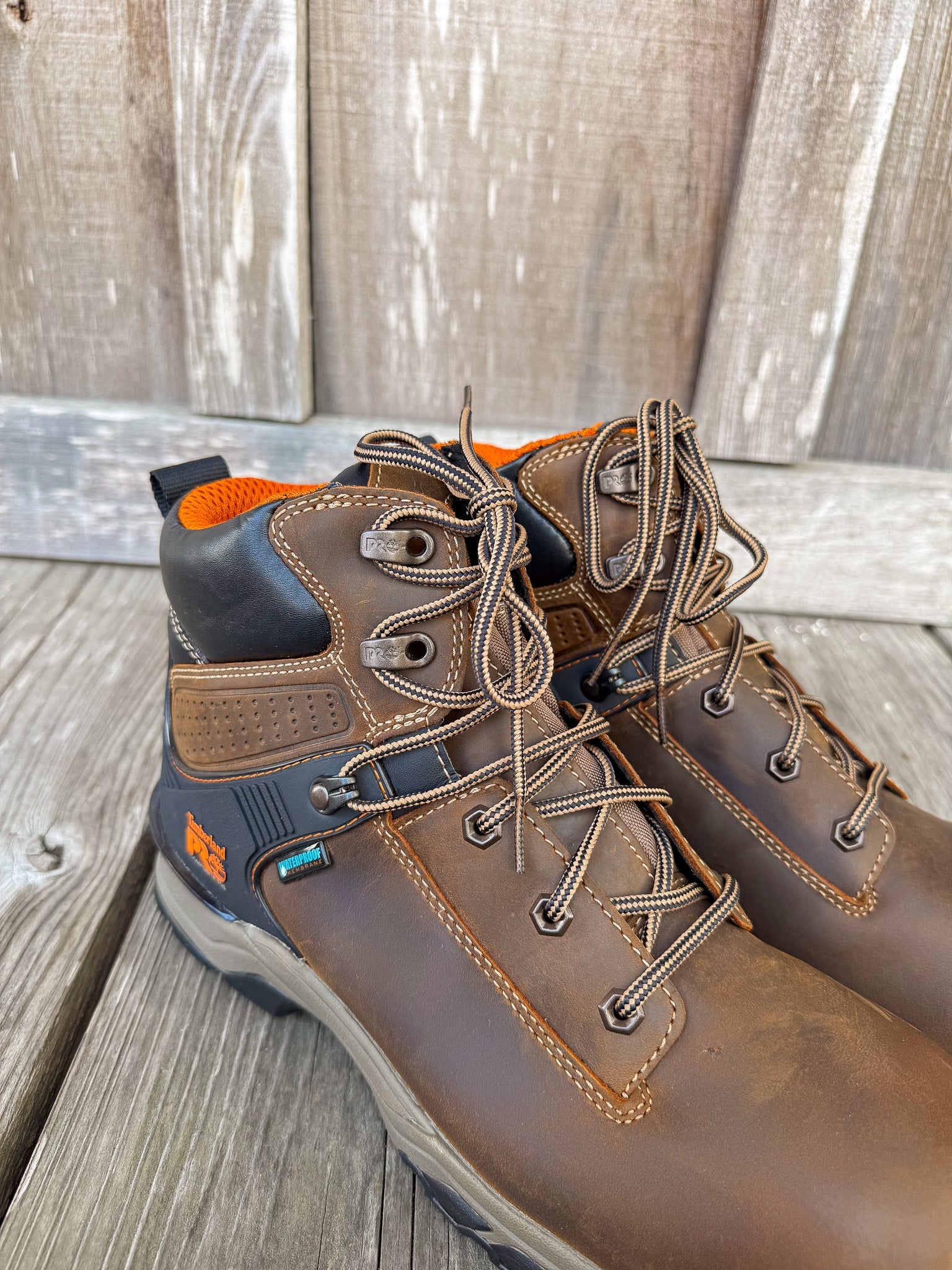 Men's Timberland Pro 6" Hypercharge Waterproof Composite Toe Work Boot