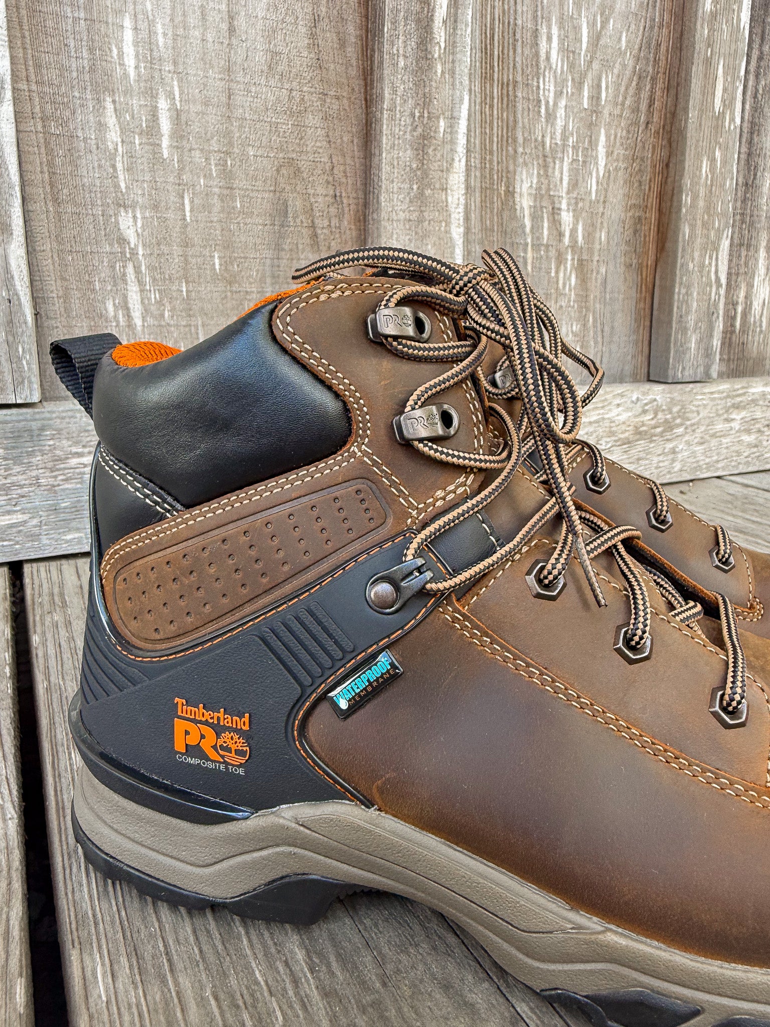 Men's Timberland Pro 6" Hypercharge Waterproof Composite Toe Work Boot