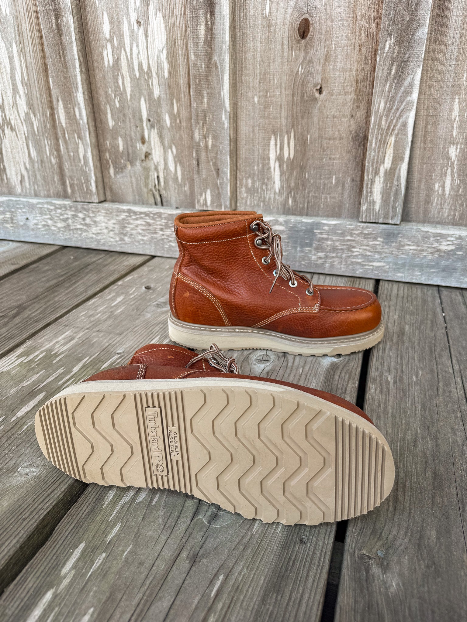 Bota de trabajo Timberland Barstow de 6" para hombre 