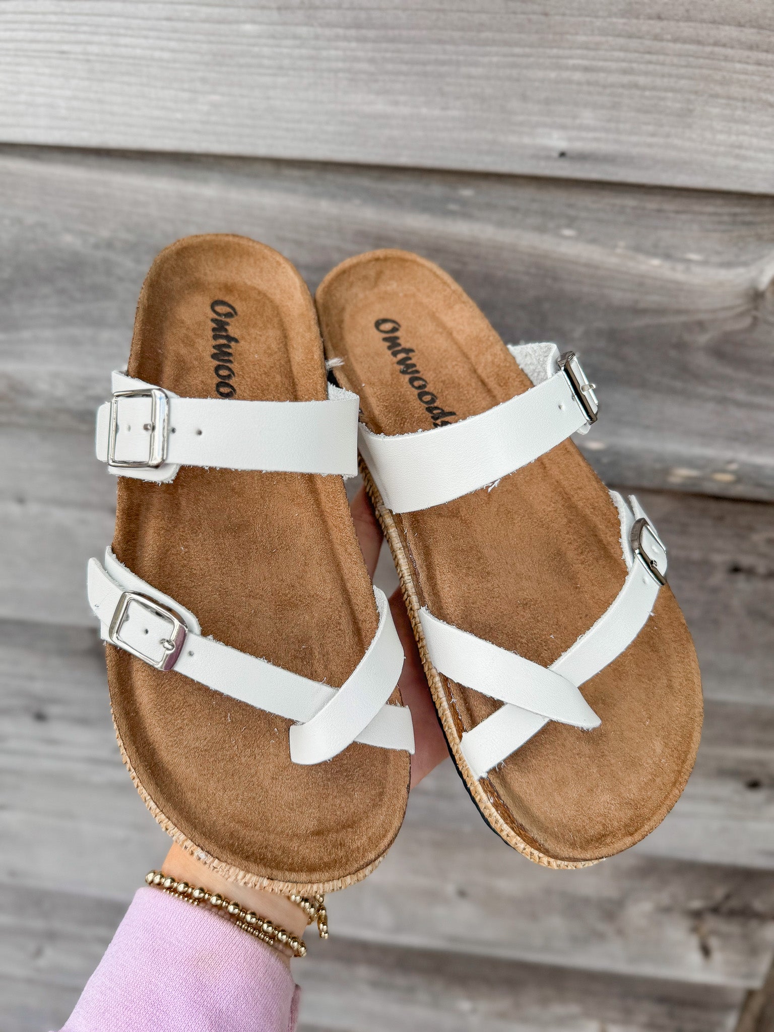 Summer State of Mind White Sandals