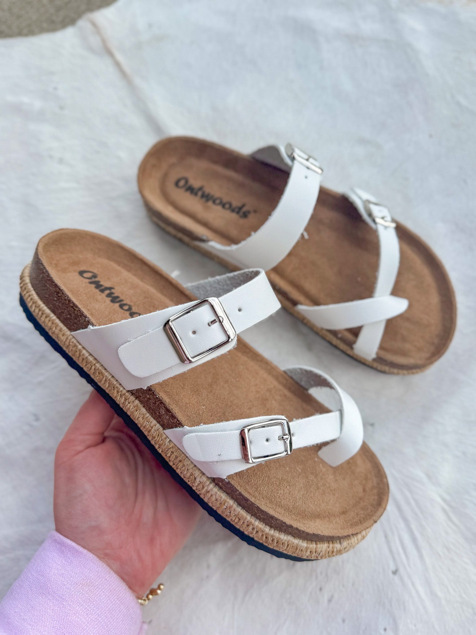 Summer State of Mind White Sandals